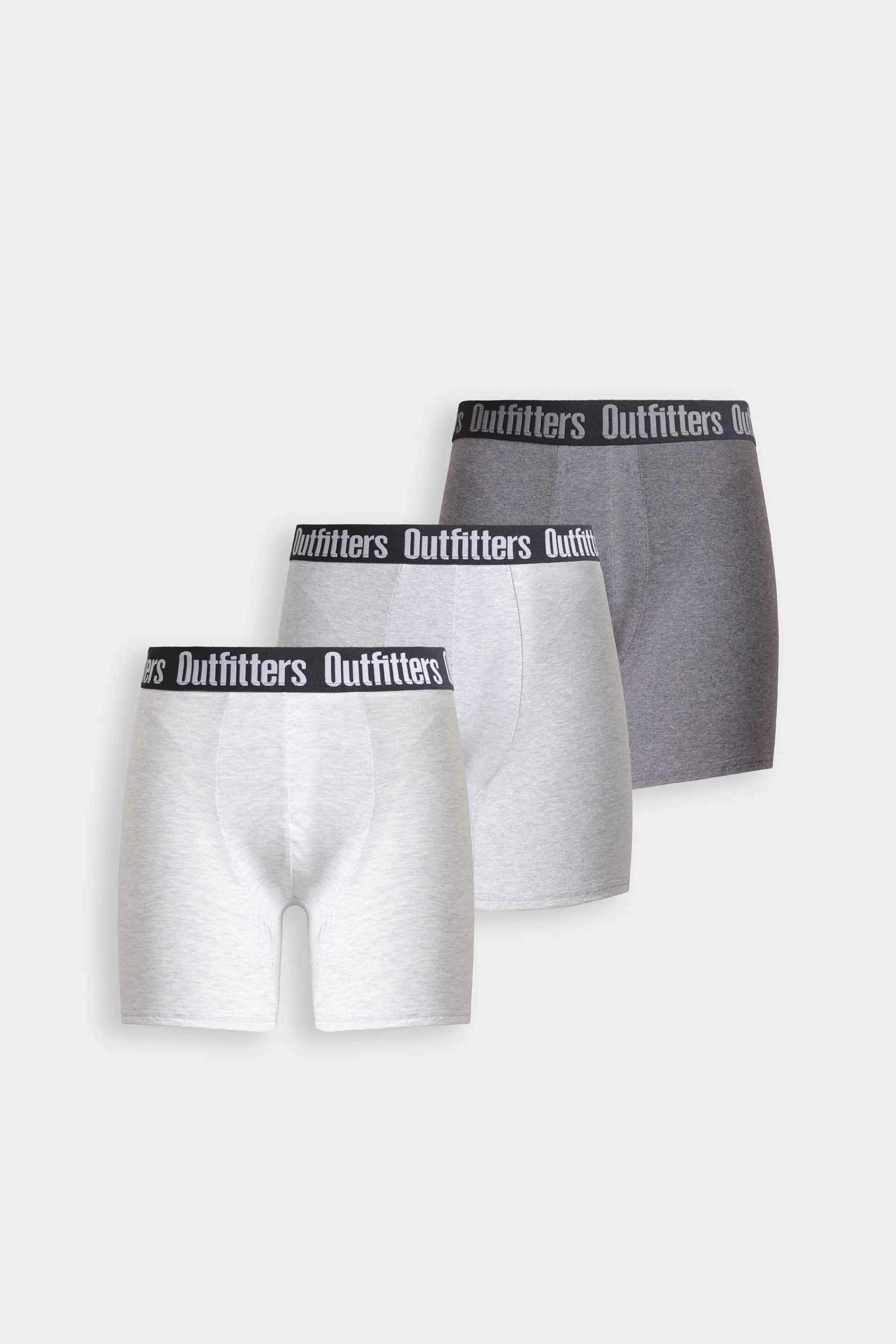 Pack Of 3-Slogan Boxers