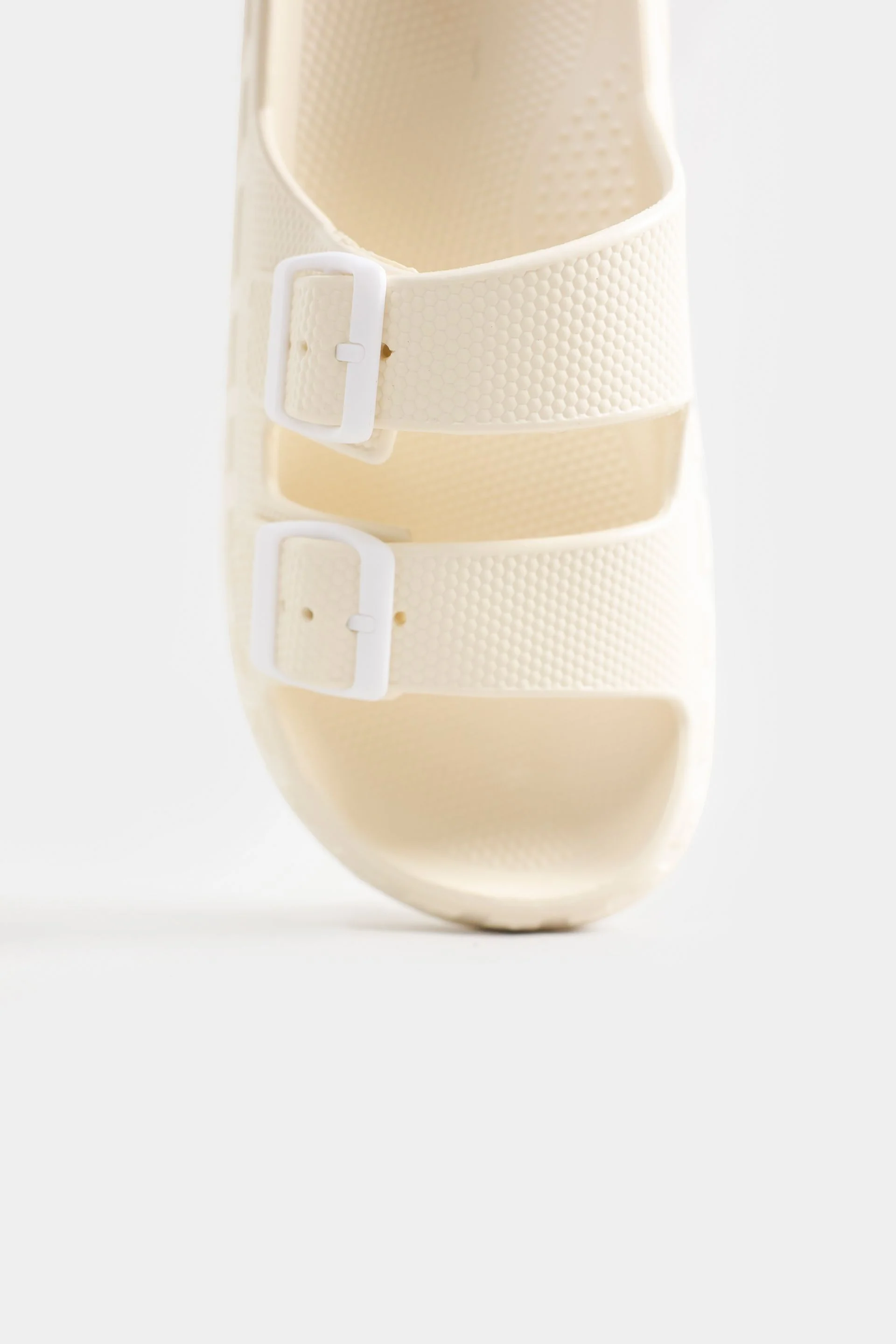 Double Buckle Rubberized Slides