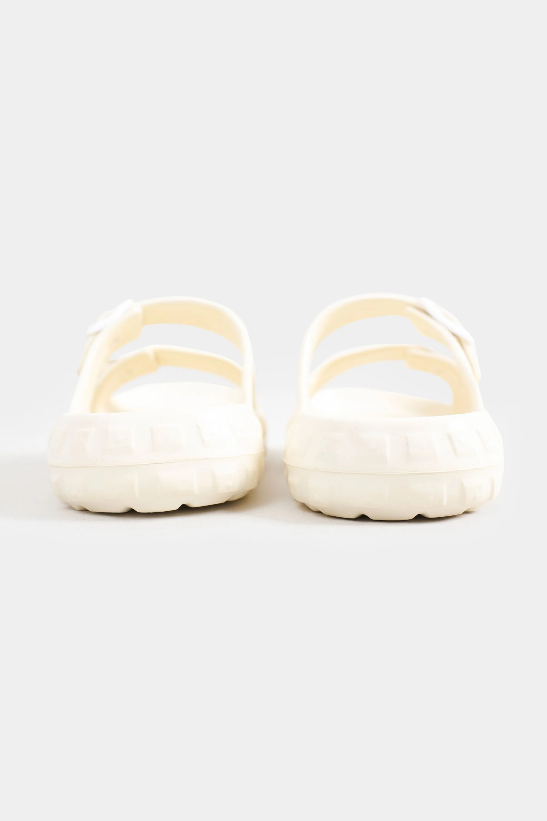 Double Buckle Rubberized Slides