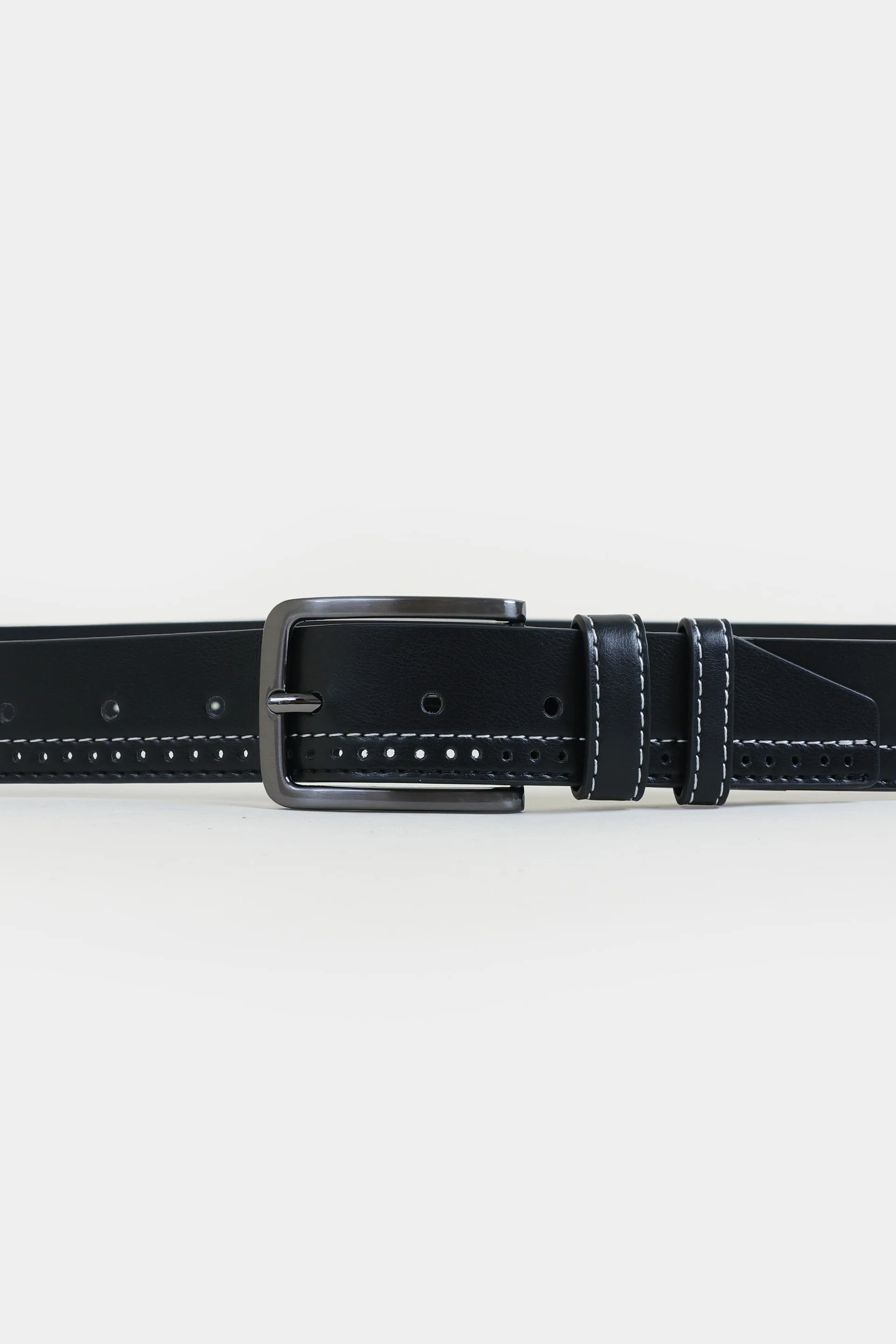Belt with Contrast Stitch