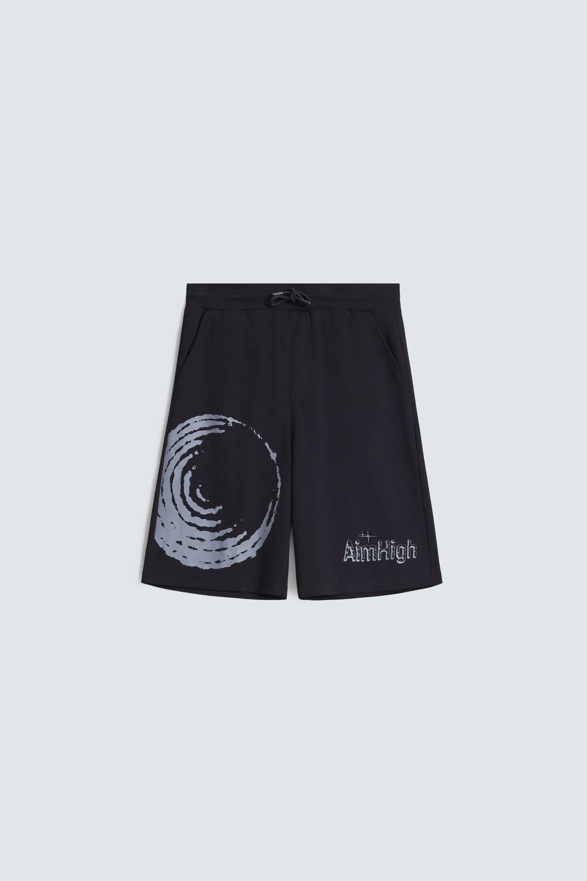 Slogan Print Shorts