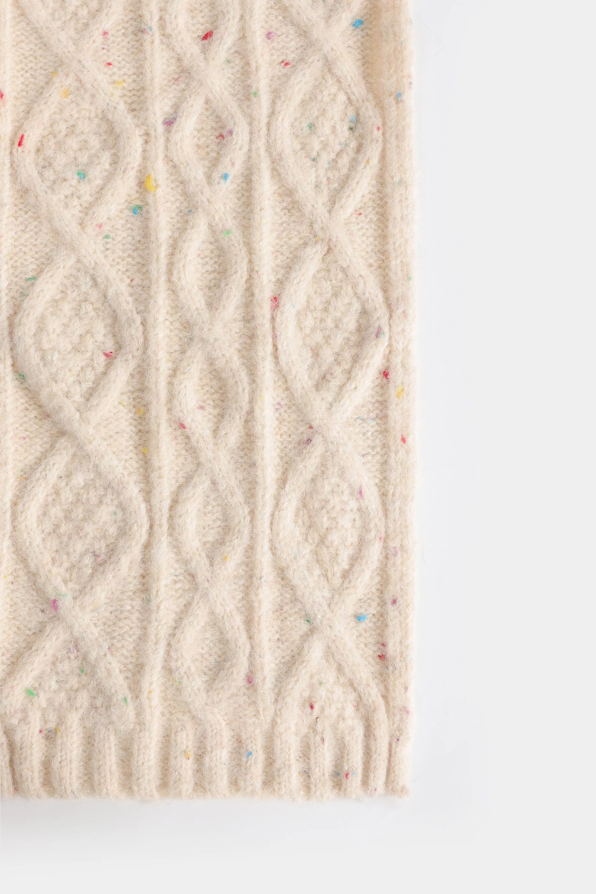 Cable Knitted Scarf