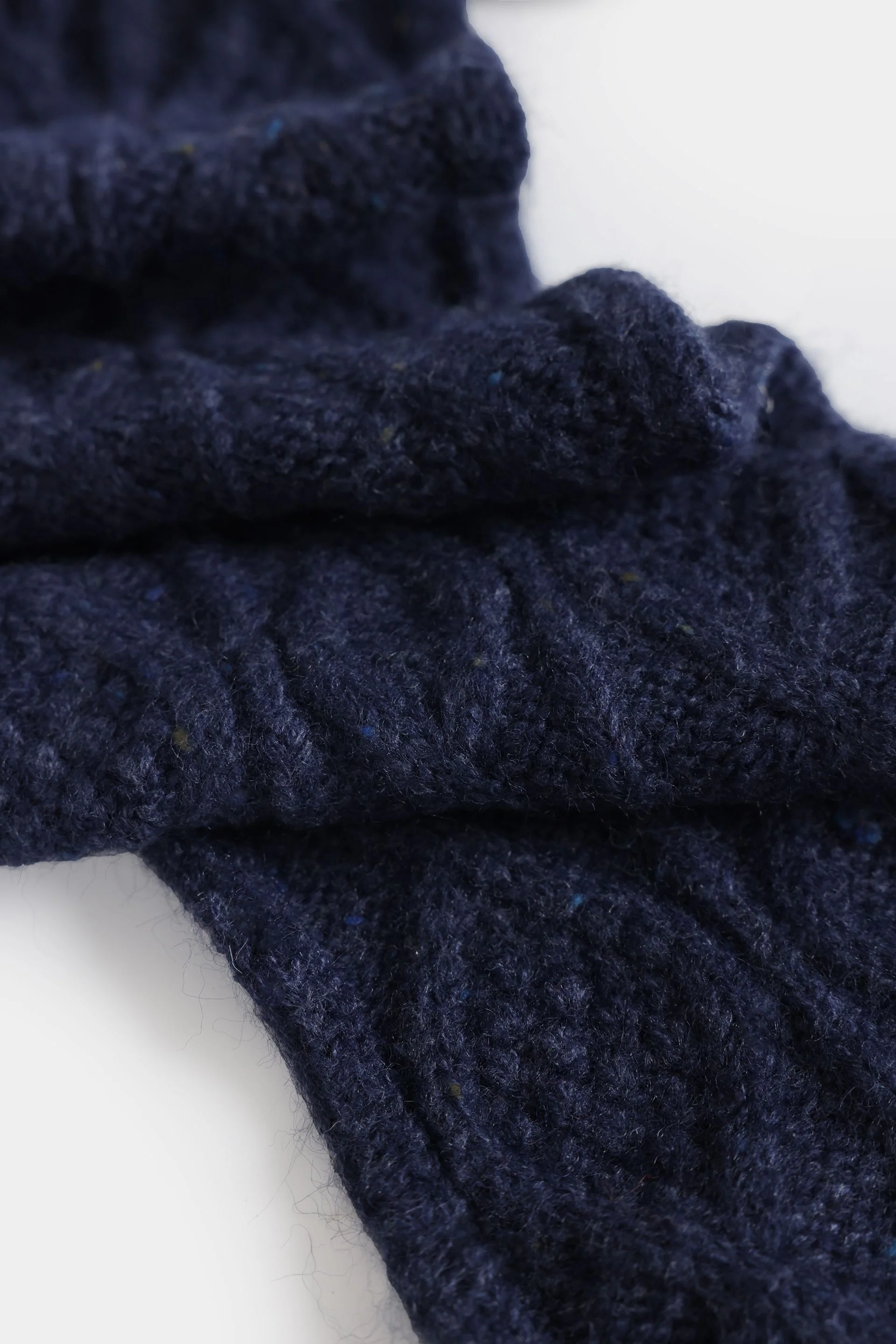 Cable Knitted Scarf 6 Cable Knitted Scarf