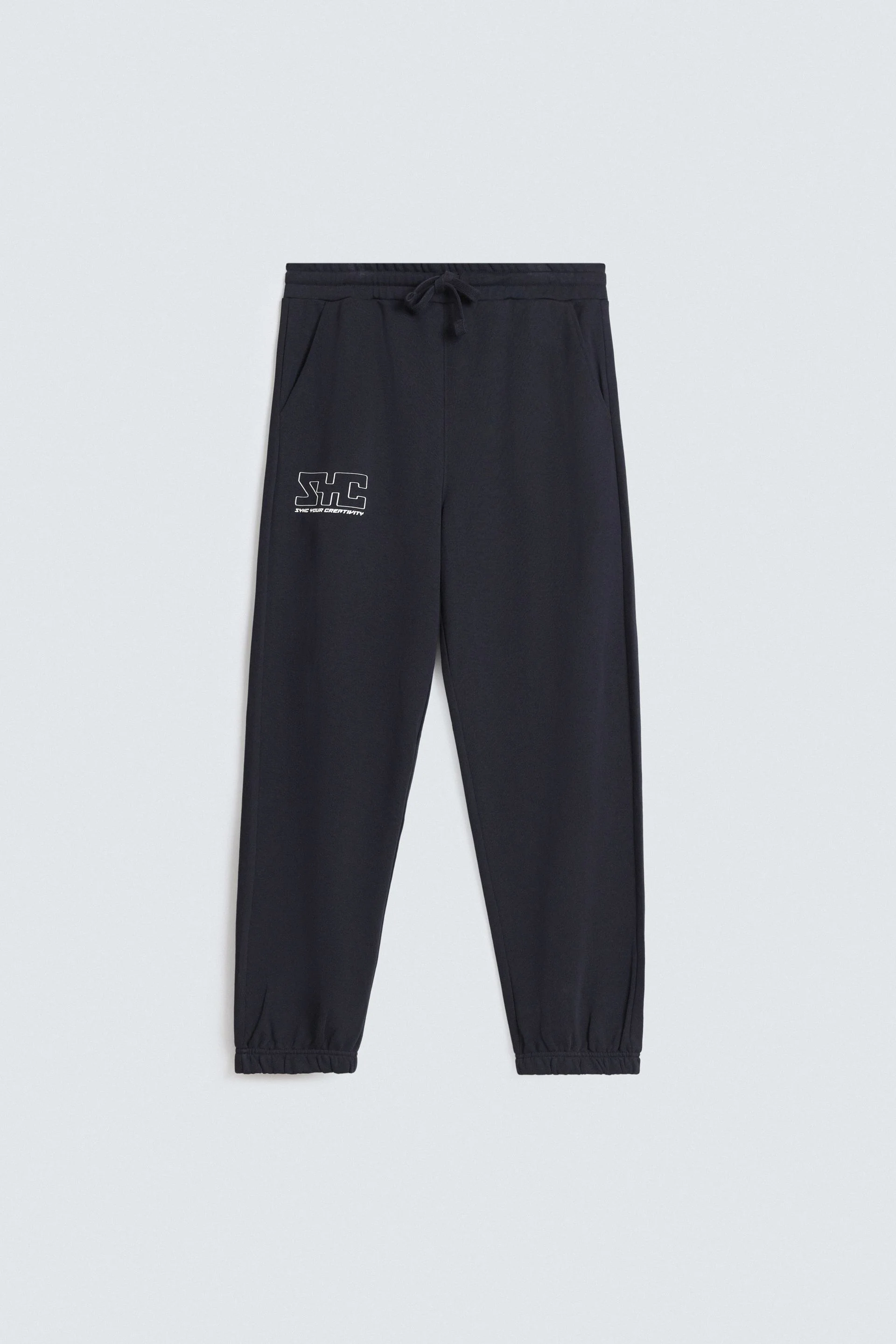 Slogan Print Jogger Trousers 5 Slogan Print Jogger Trousers