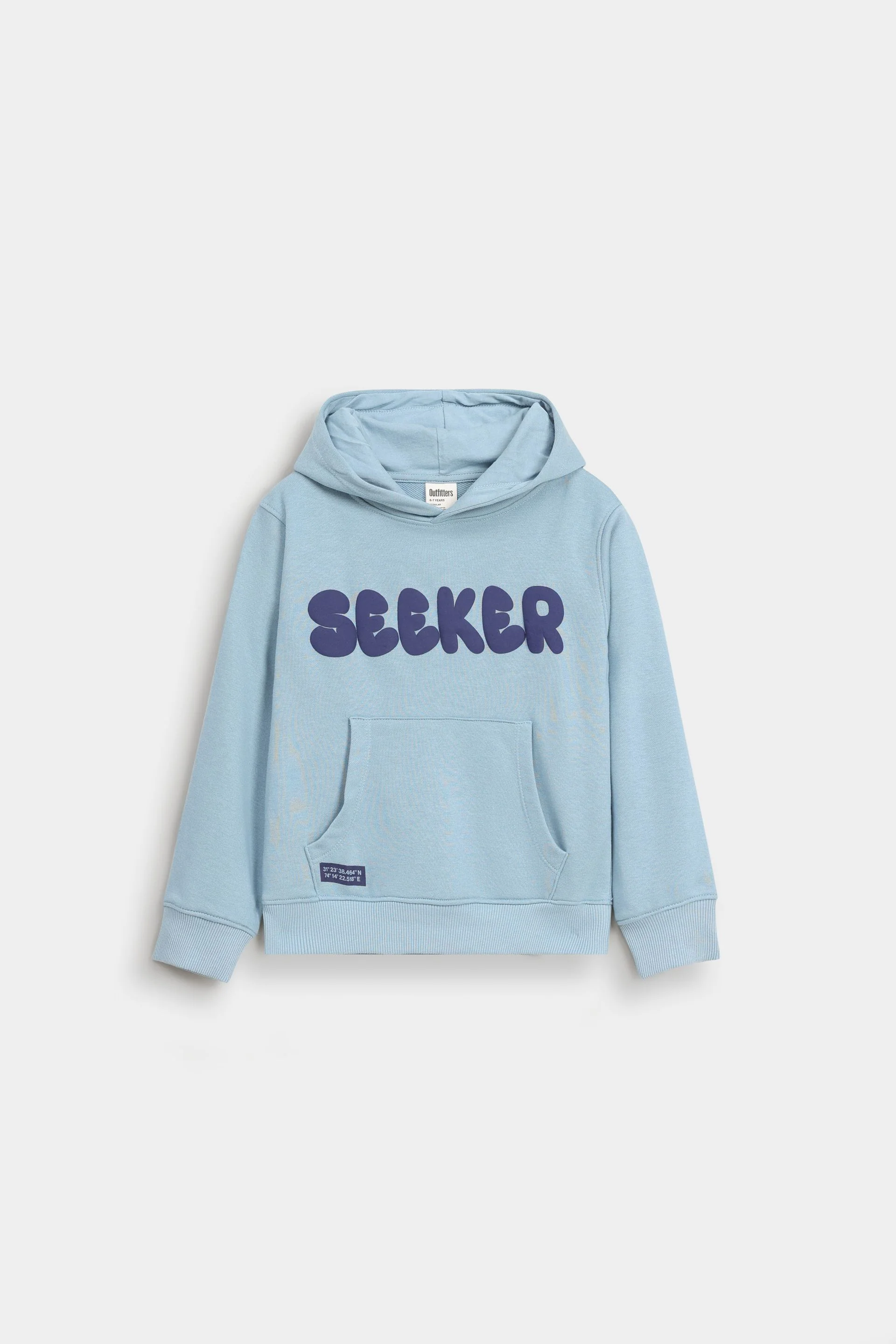 Basic Slogan Hoodie