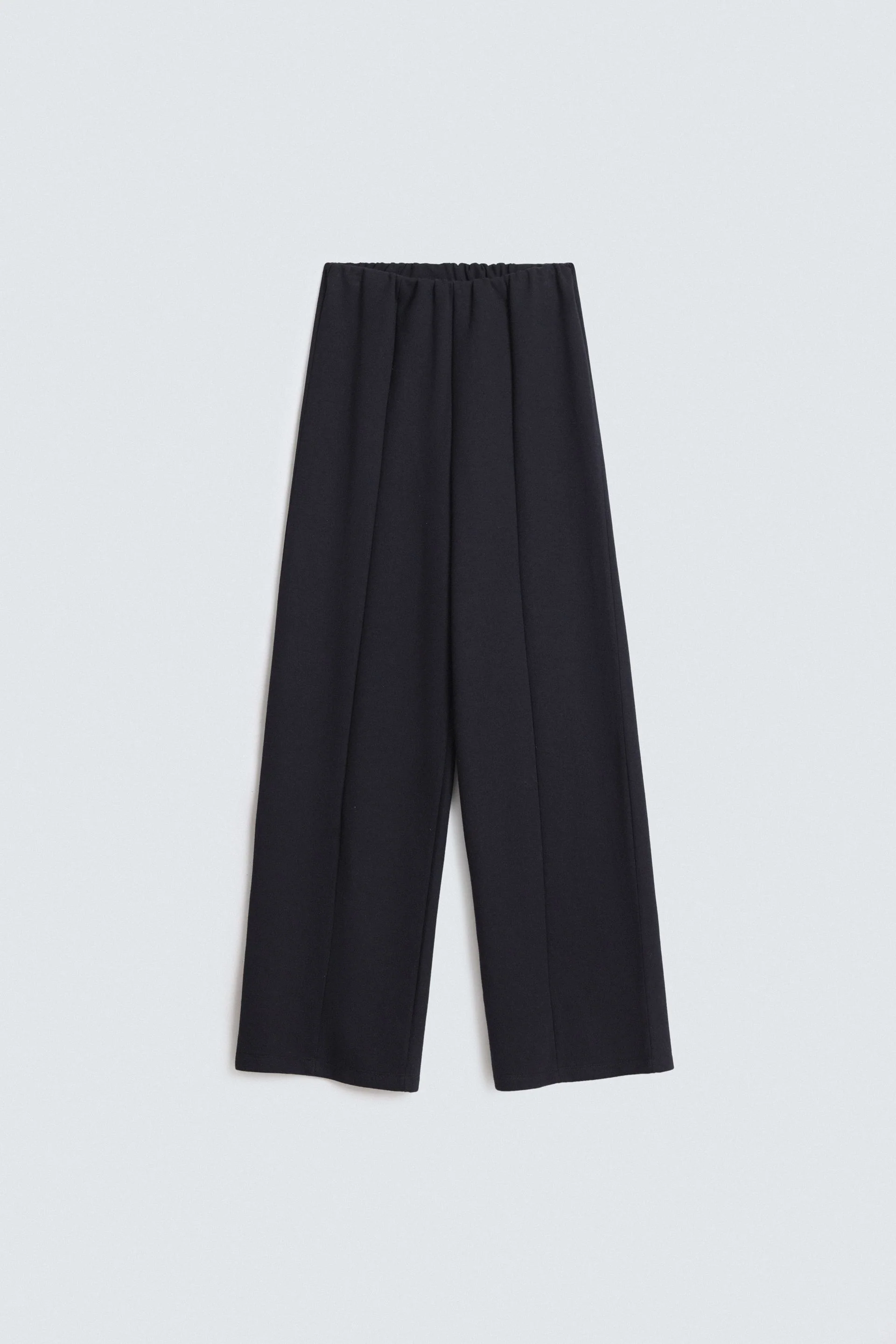 Pleated Straight Fit Trousers