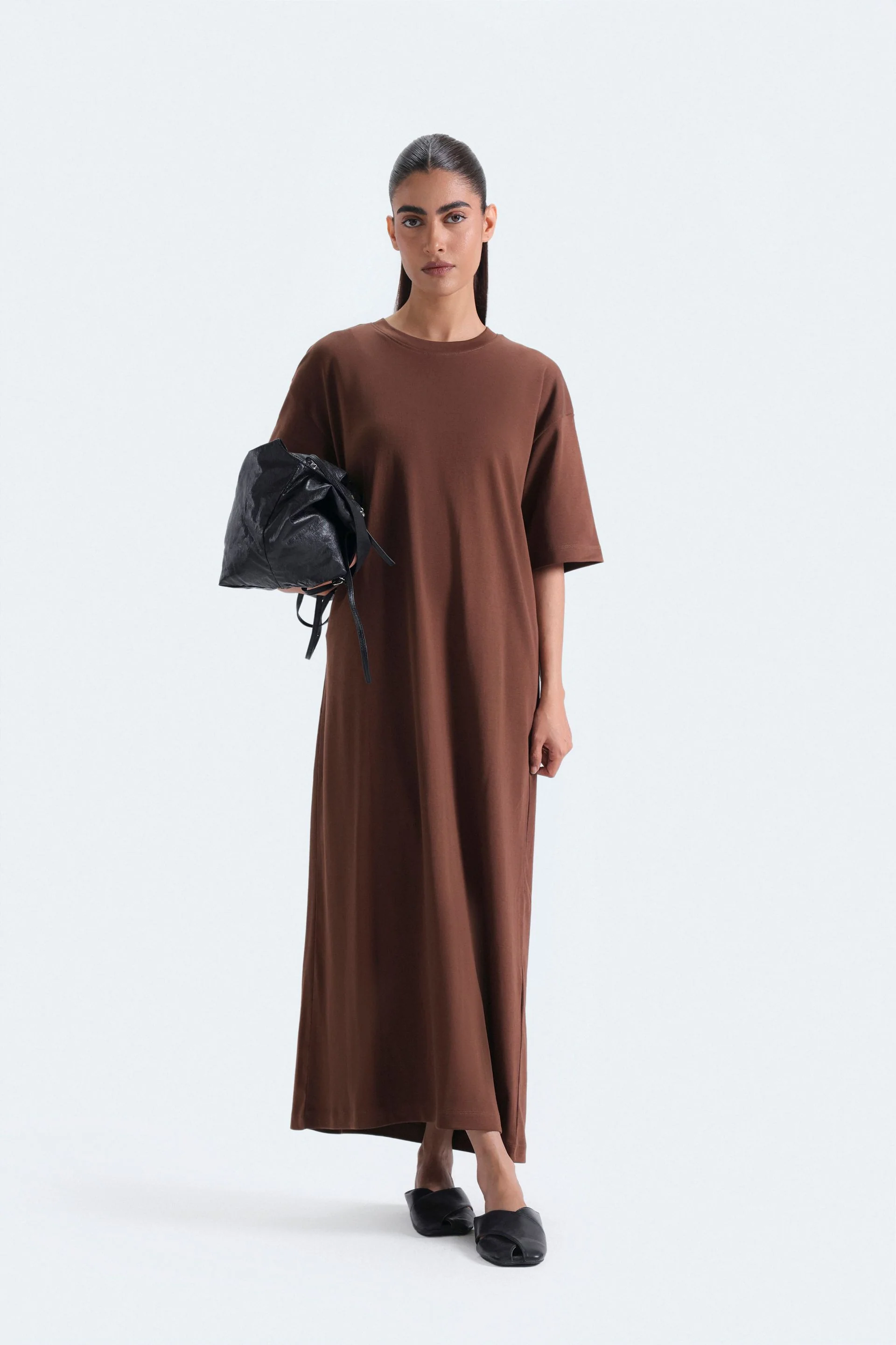 Ribbed T-Shirt Dress