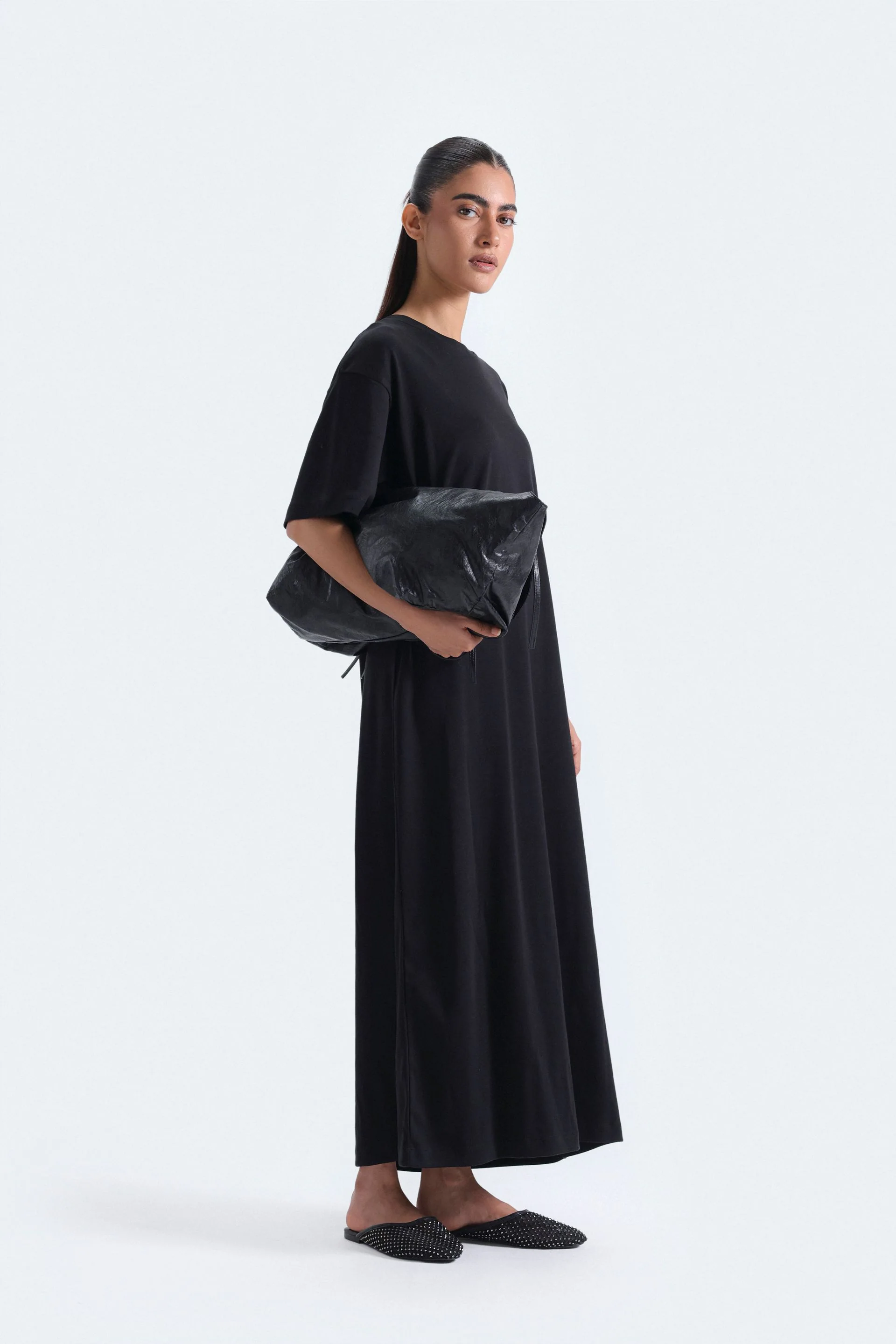 Ribbed T-Shirt Dress
