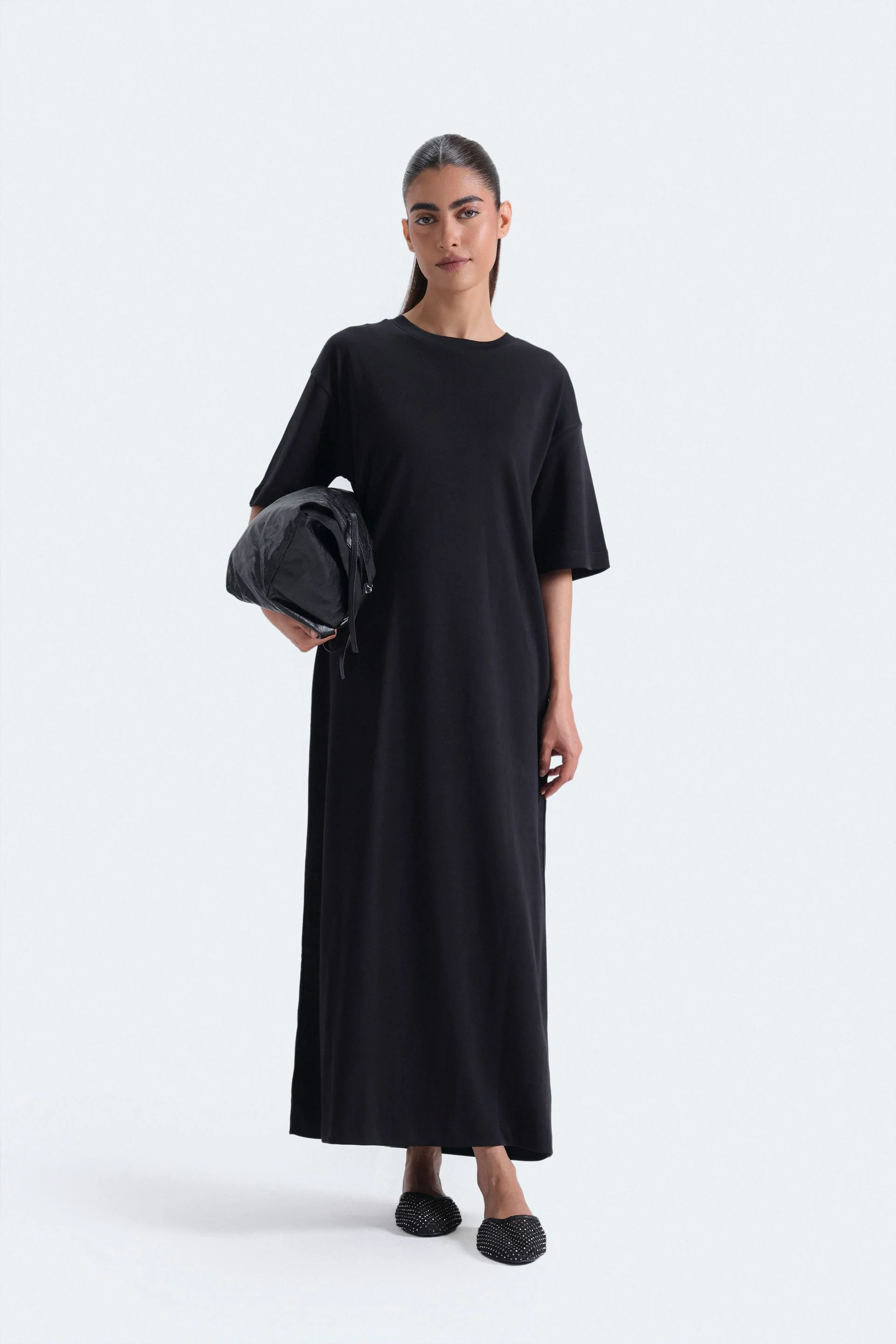 Ribbed T-Shirt Dress