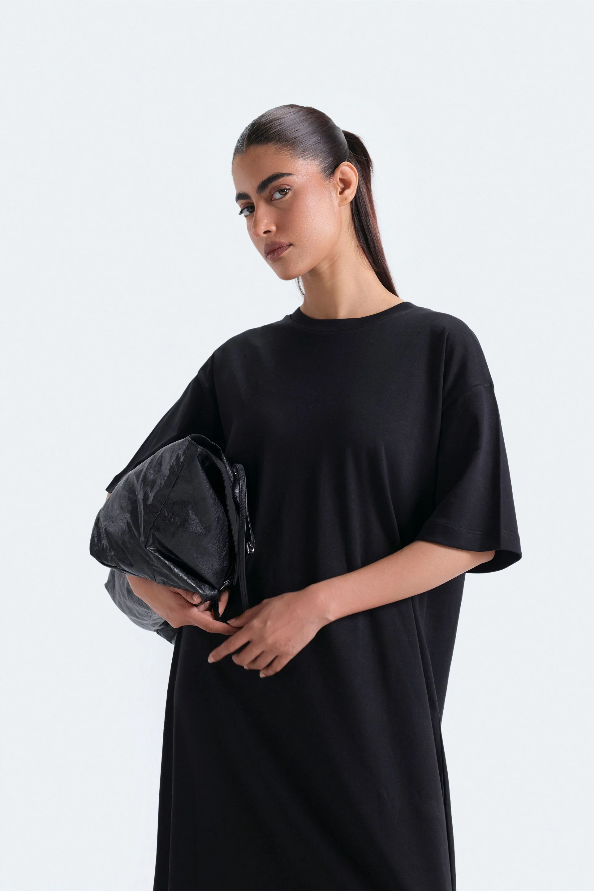 Ribbed T-Shirt Dress
