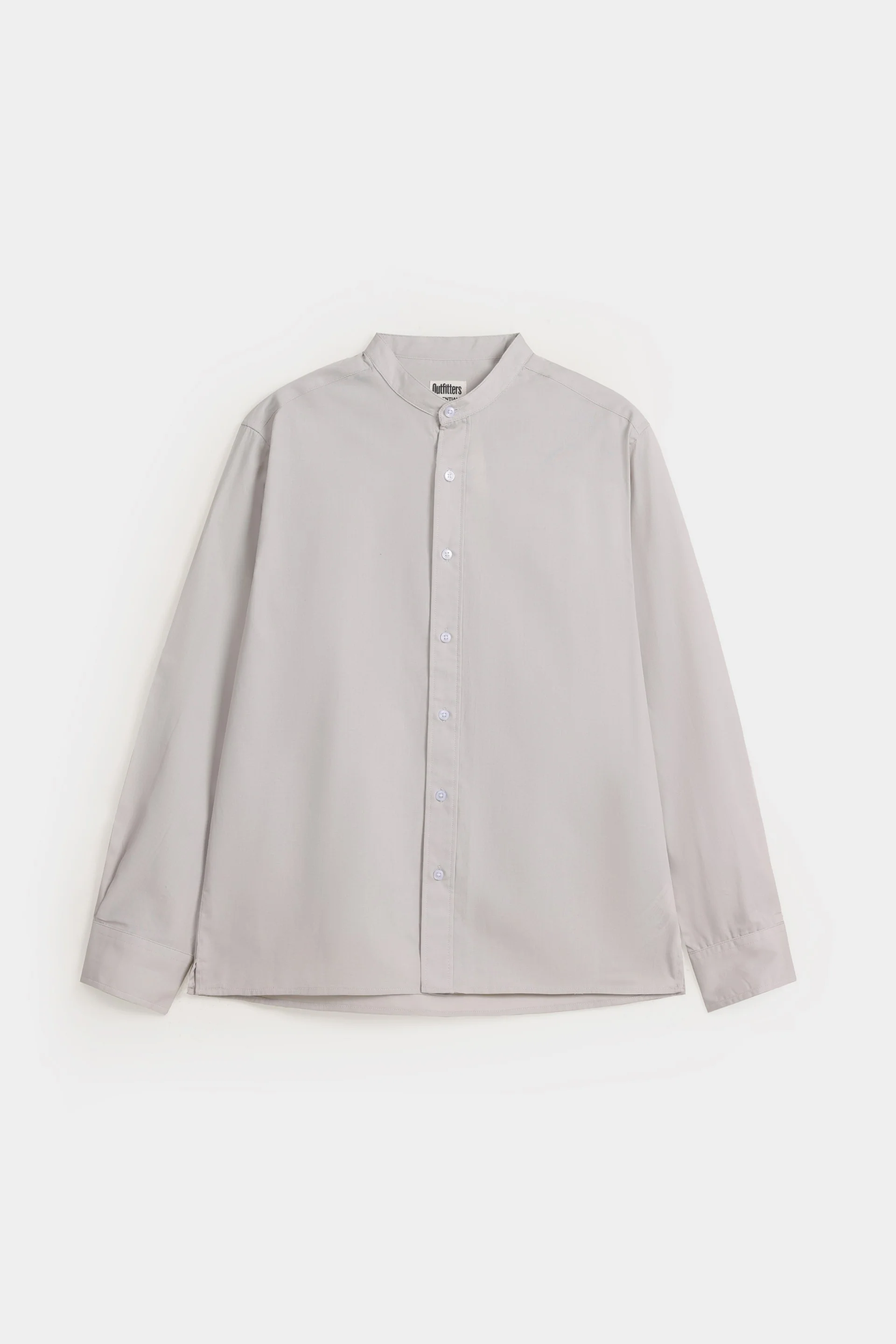 Basic Mandarin Collar Shirt