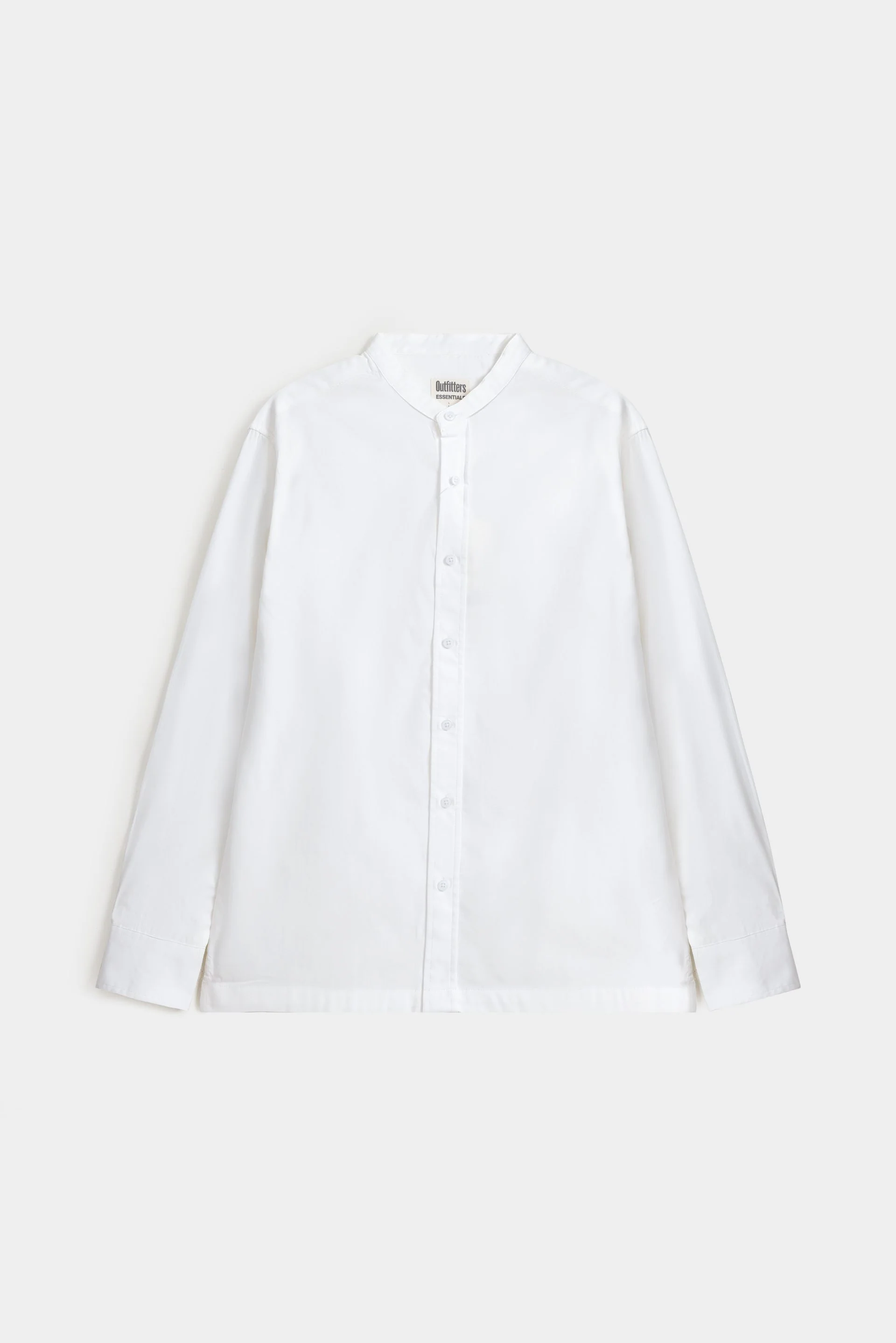 Basic Mandarin Collar Shirt