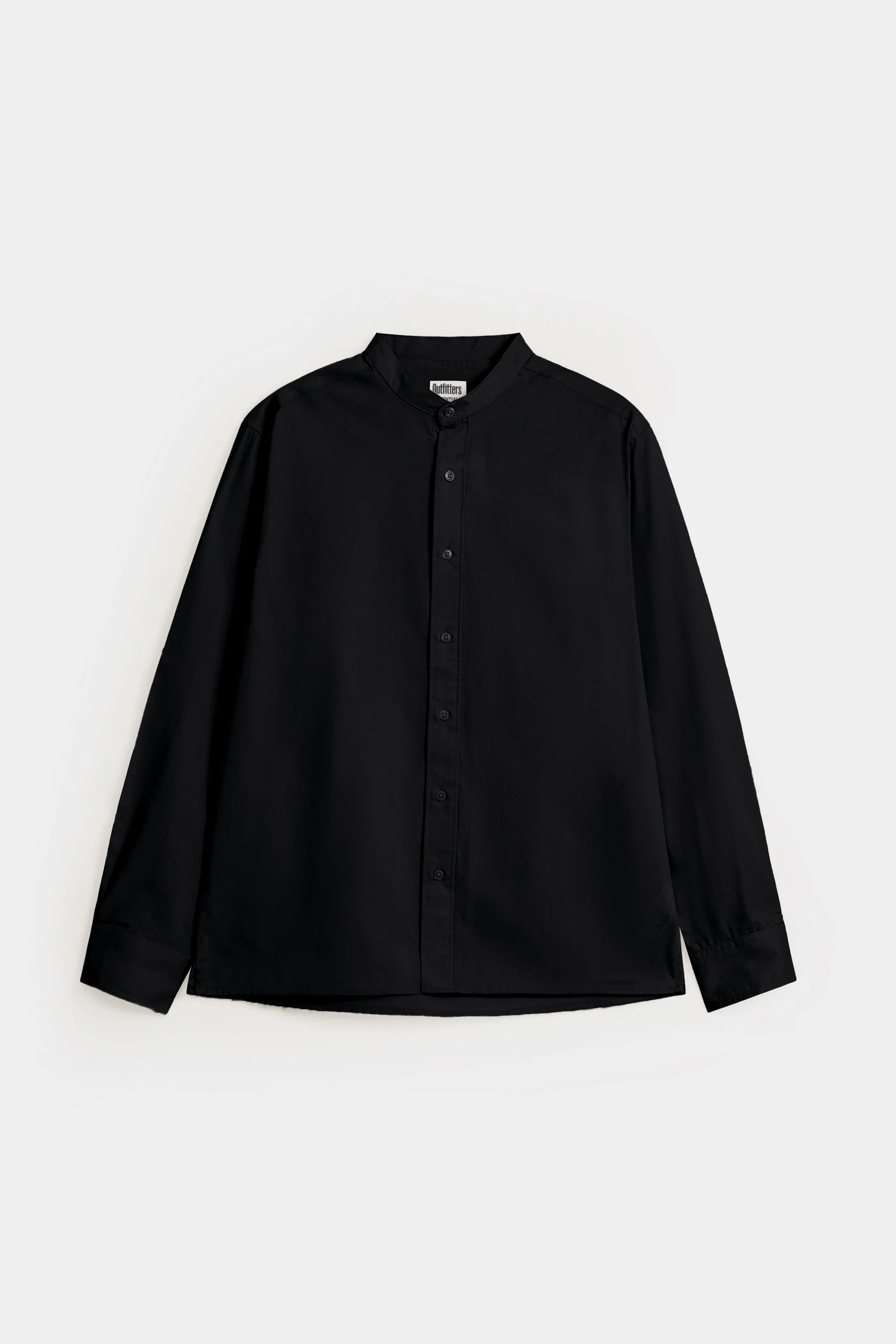 Basic Mandarin Collar Shirt