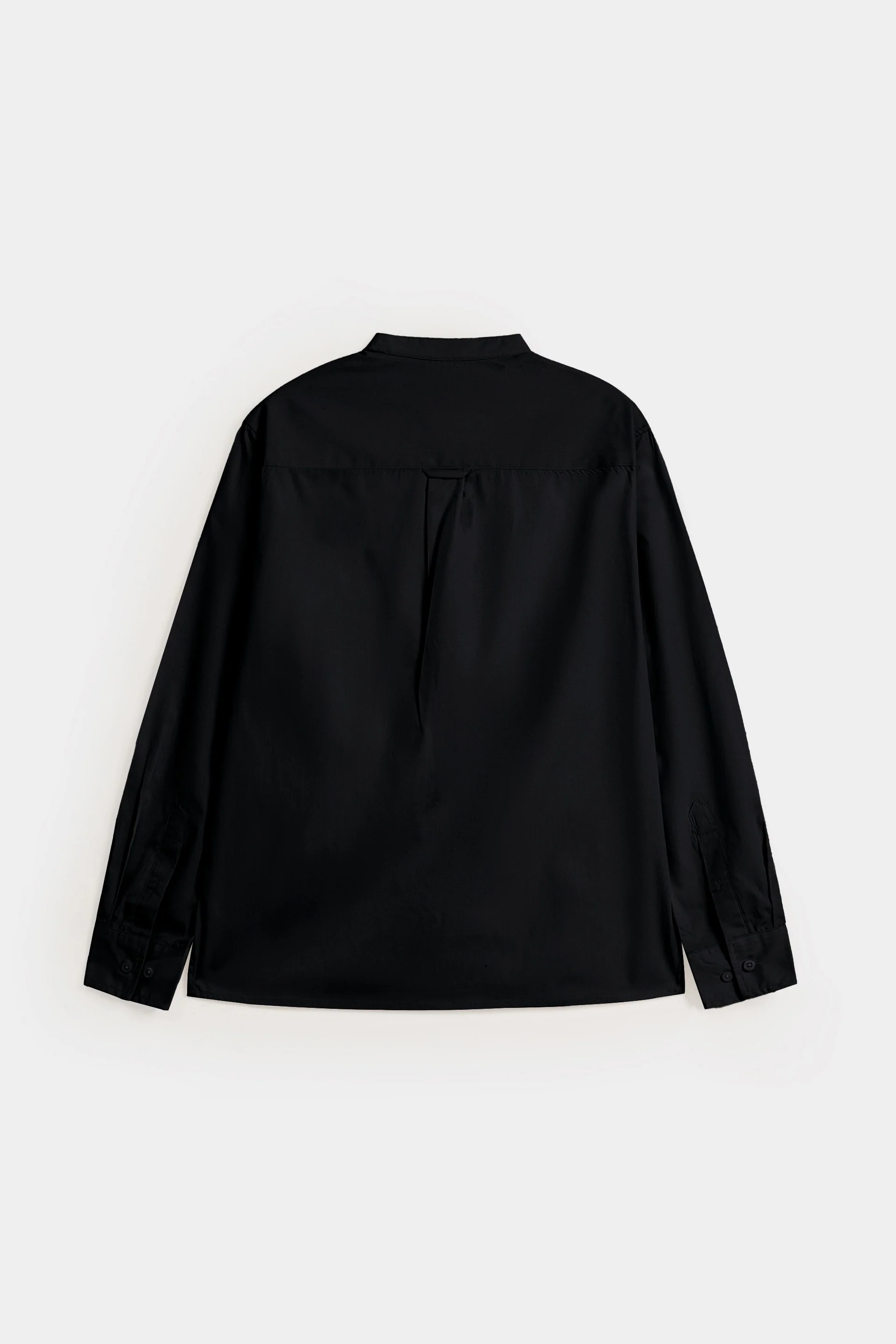 Basic Mandarin Collar Shirt
