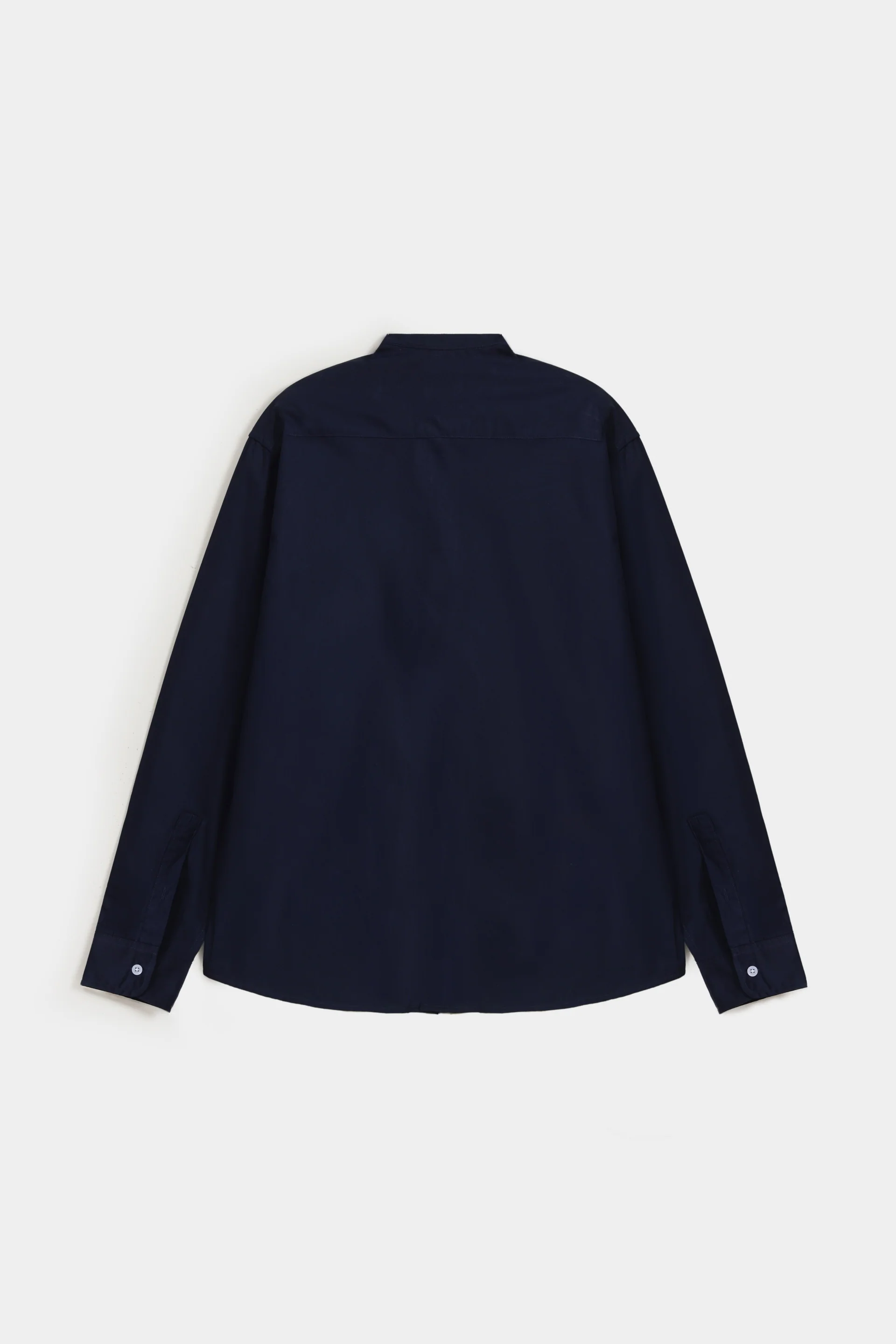 Basic Mandarin Collar Shirt