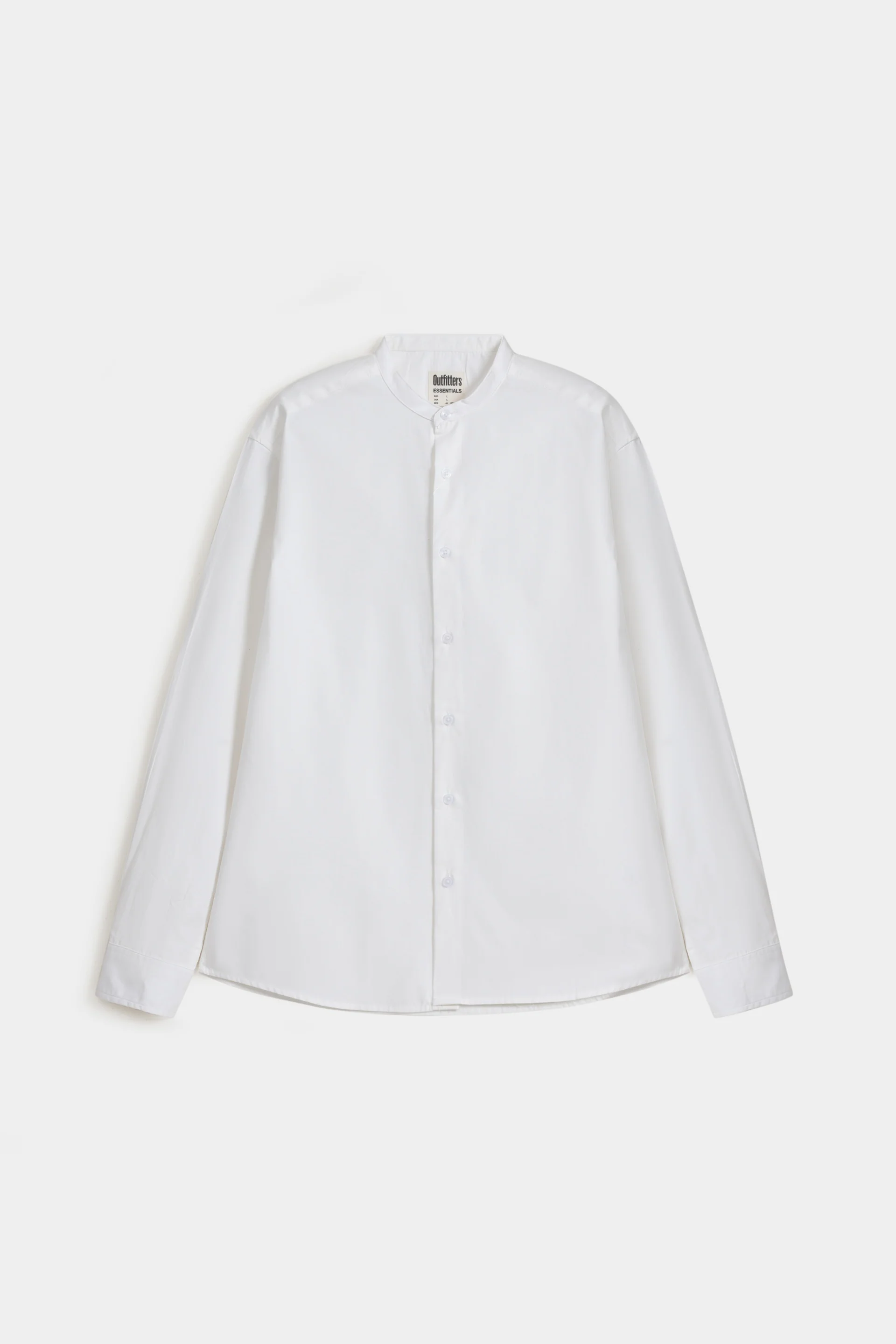 Basic Mandarin Collar Shirt
