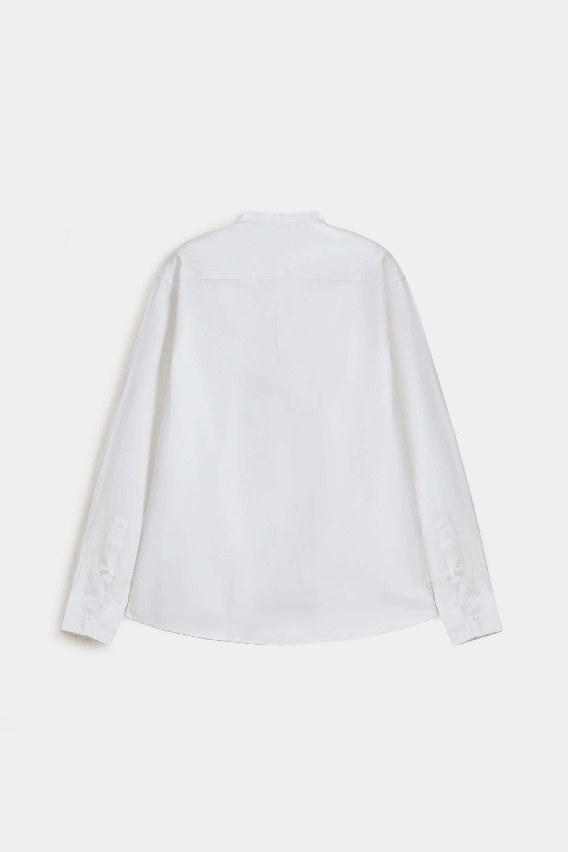 Basic Mandarin Collar Shirt