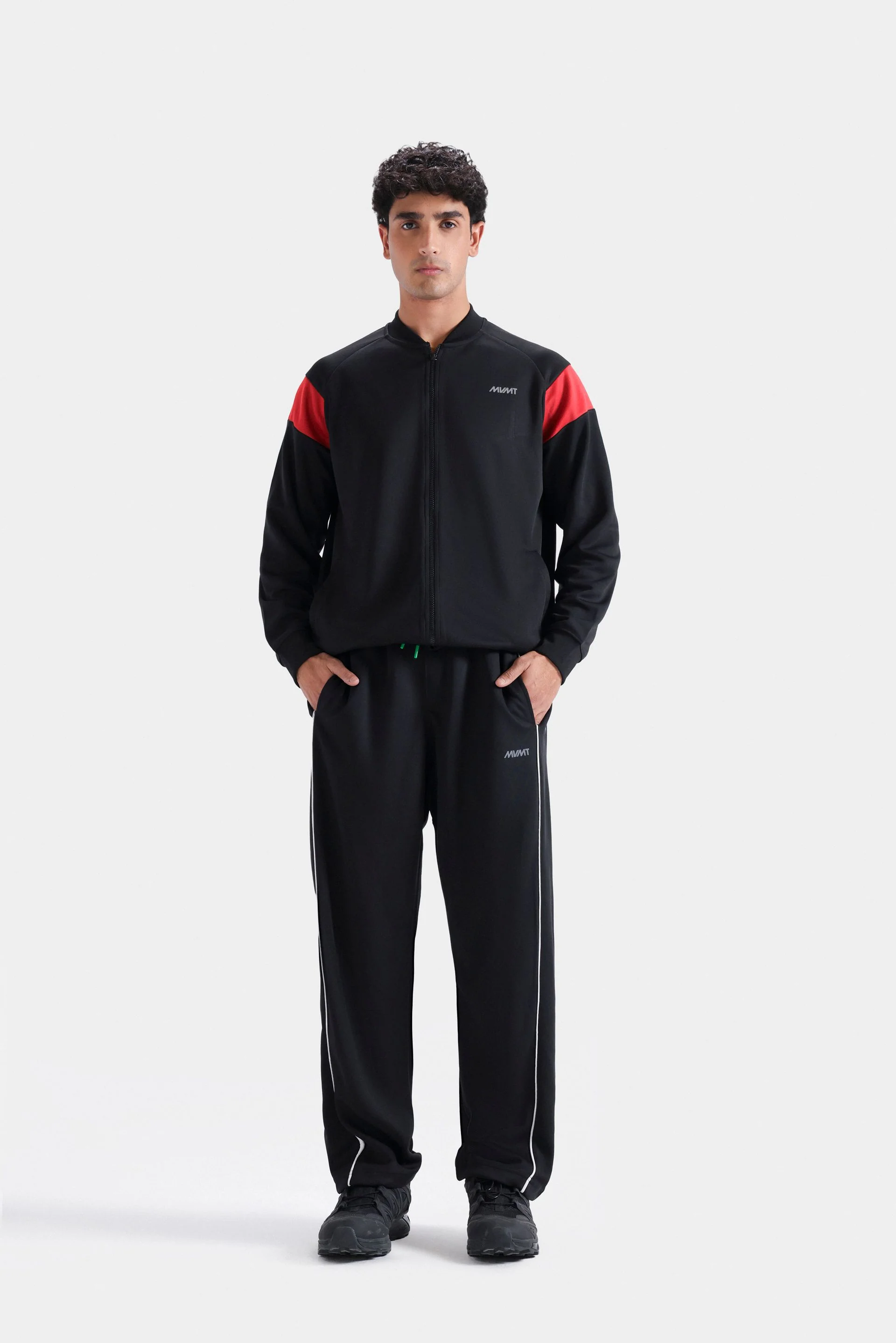 Activewear Color-Block Zipper