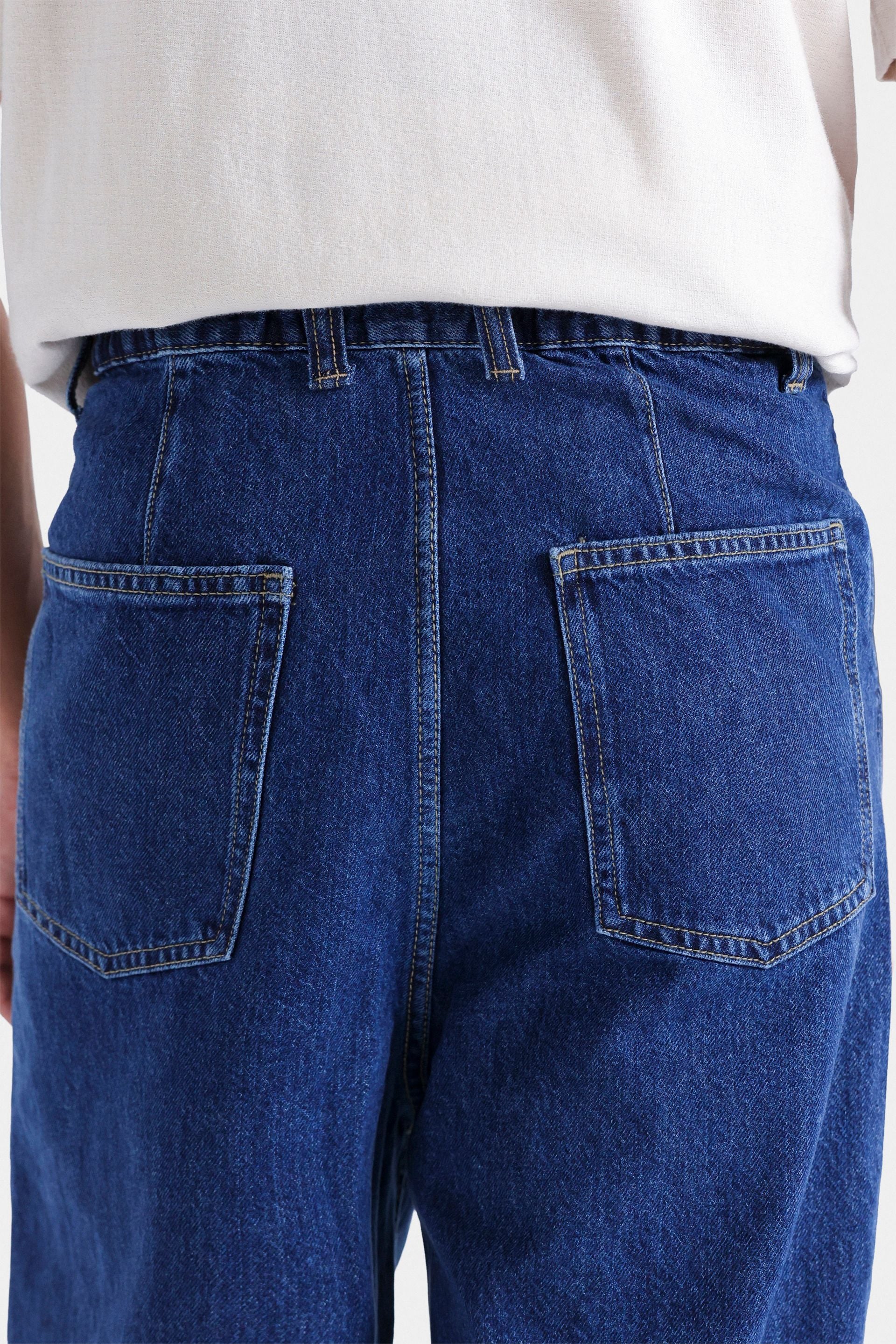 Baggy Fit Pleated Pants