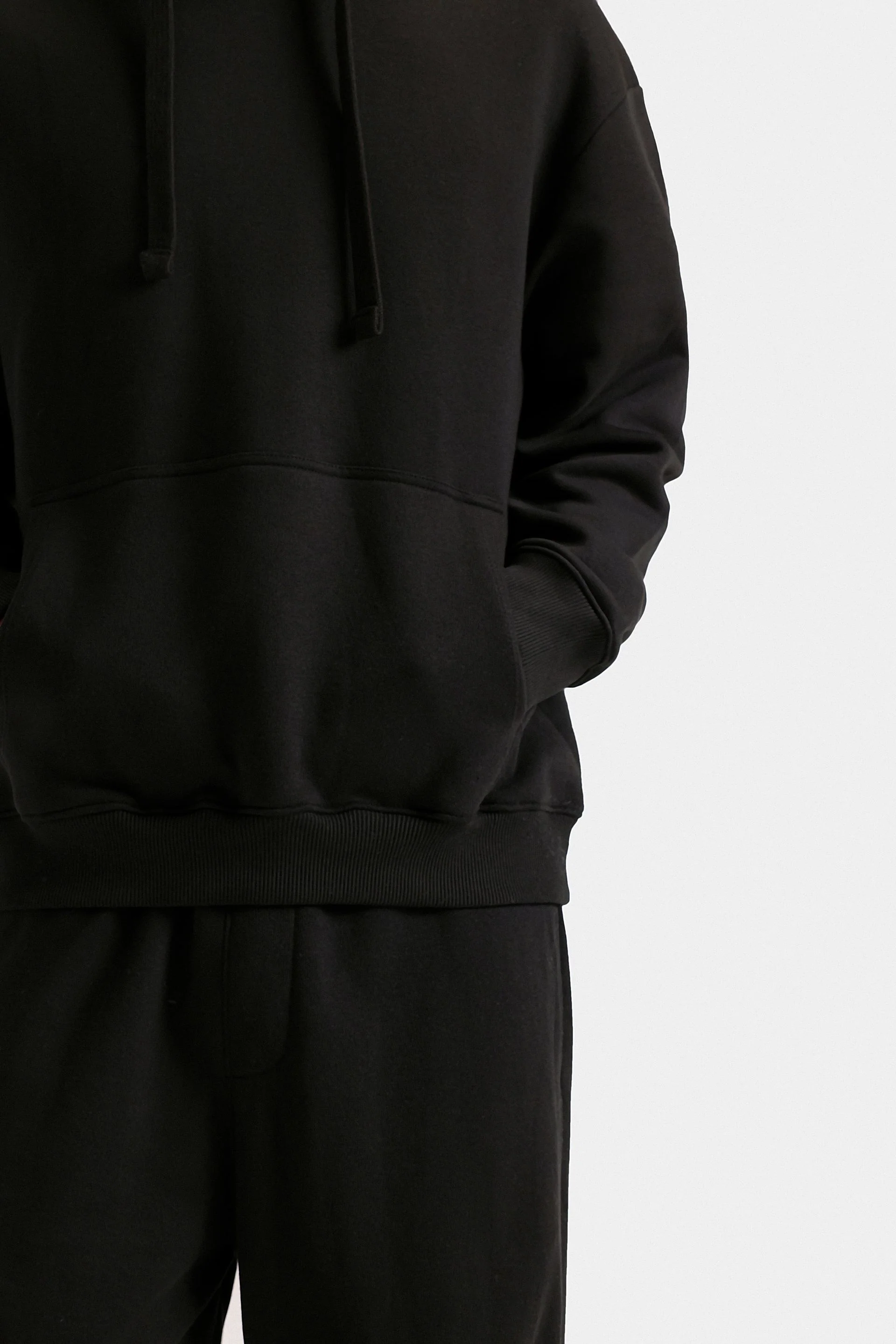 Basic Cropped Hoodie