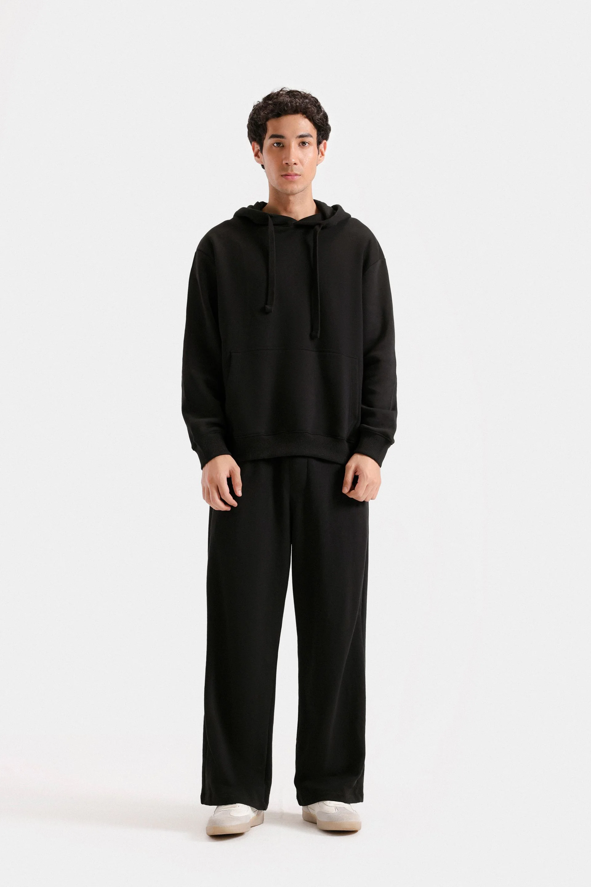 Basic Cropped Hoodie