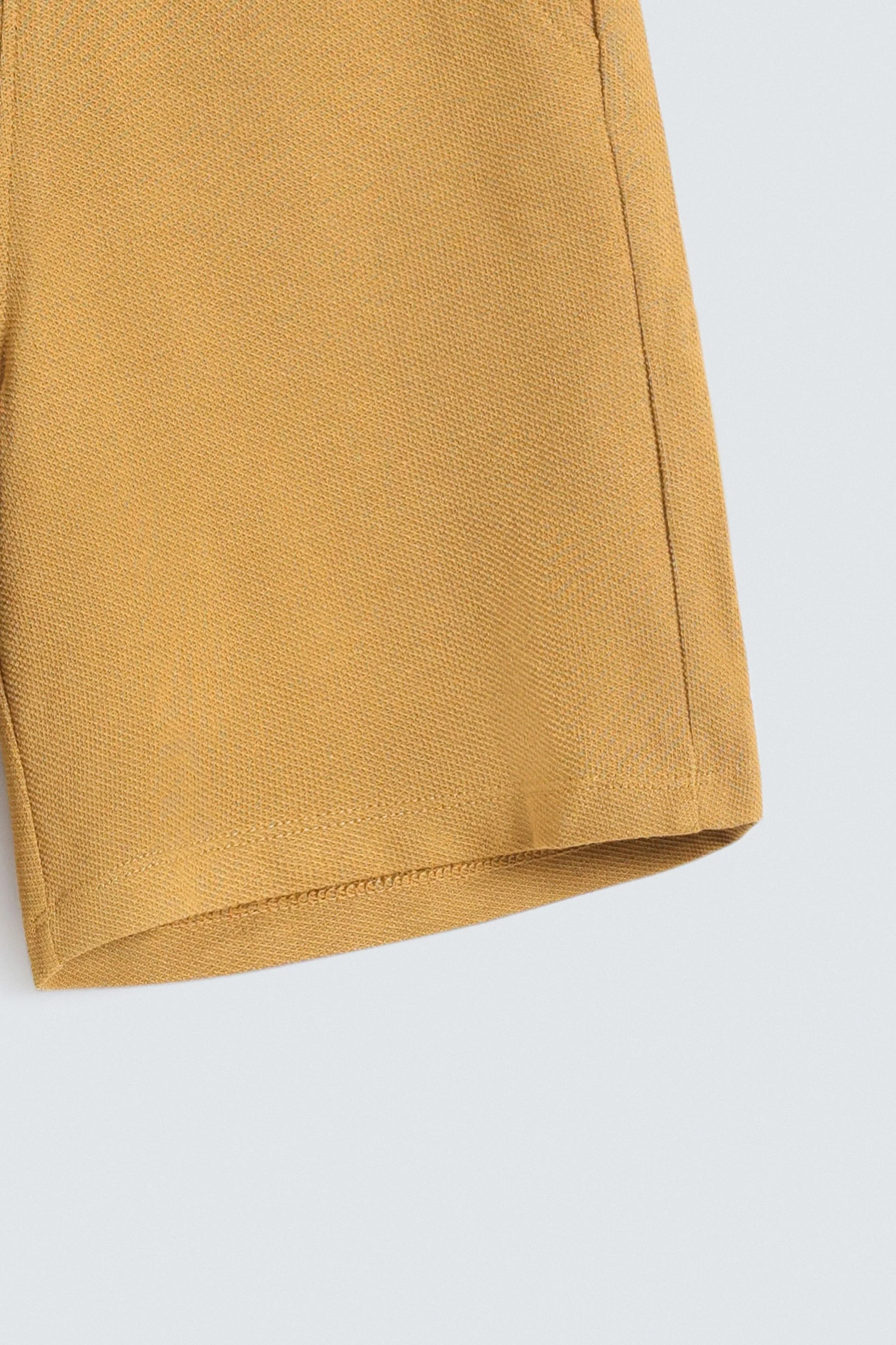 Textured Knit Shorts