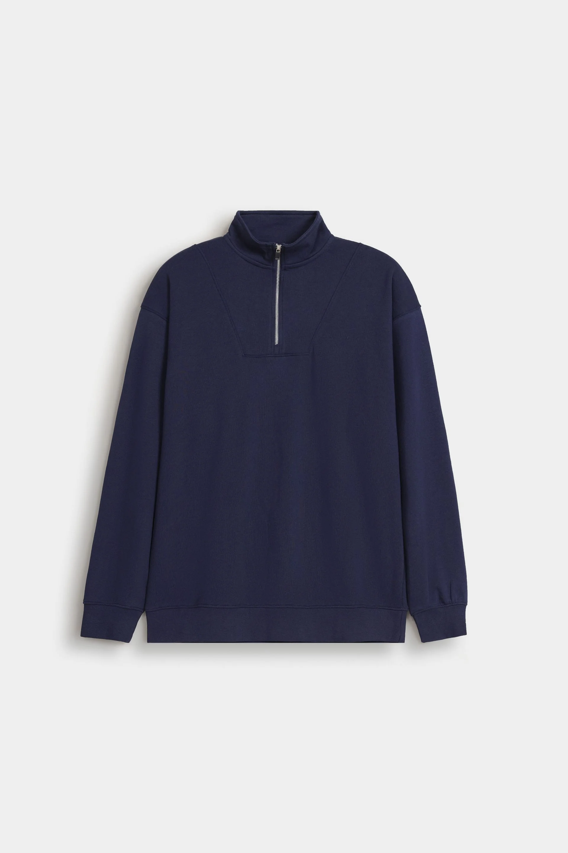 Basic Quarter Zip-Up Sweatshirt 11 Basic Quarter Zip-Up Sweatshirt