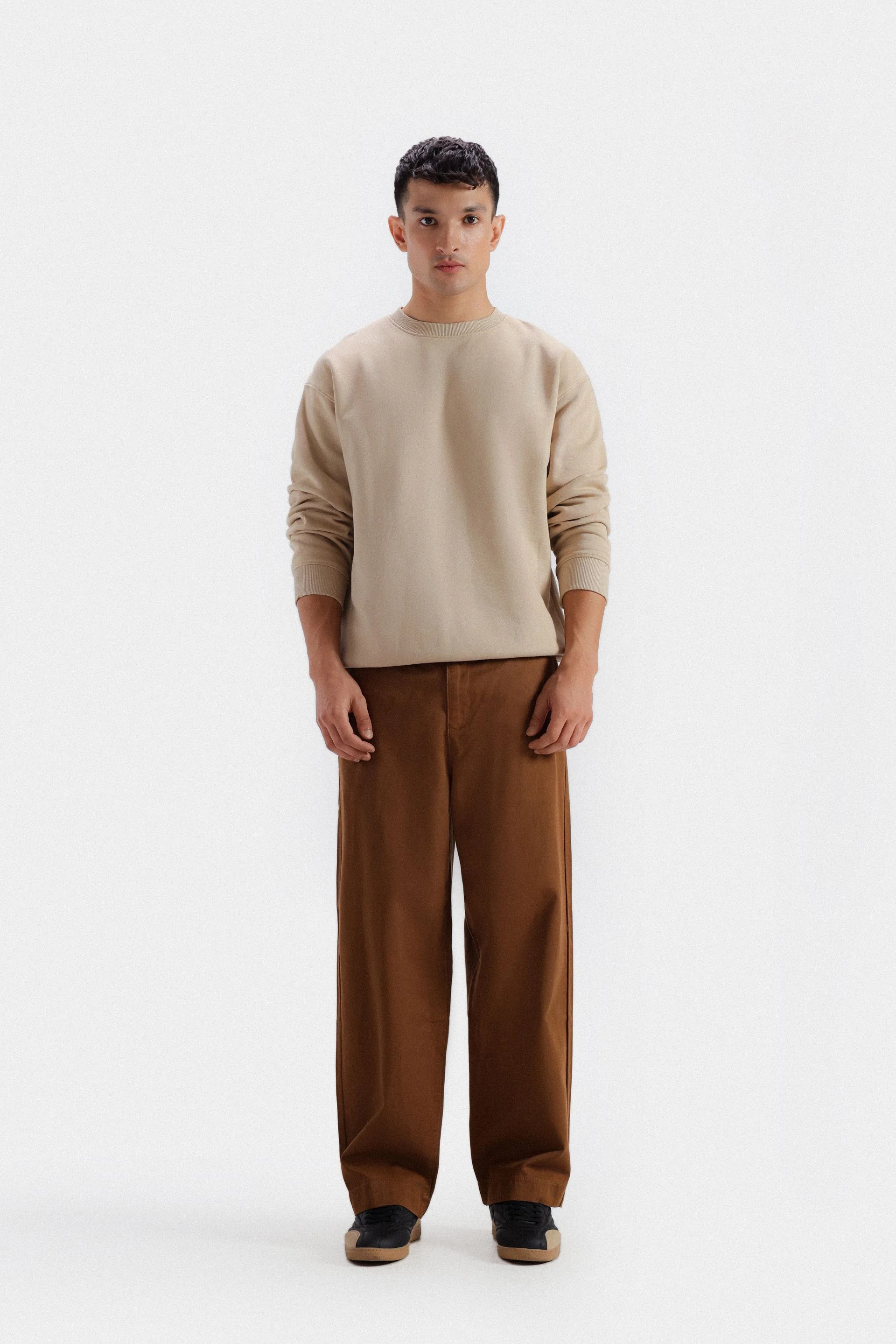 Basic Crew Neck Sweatshirt