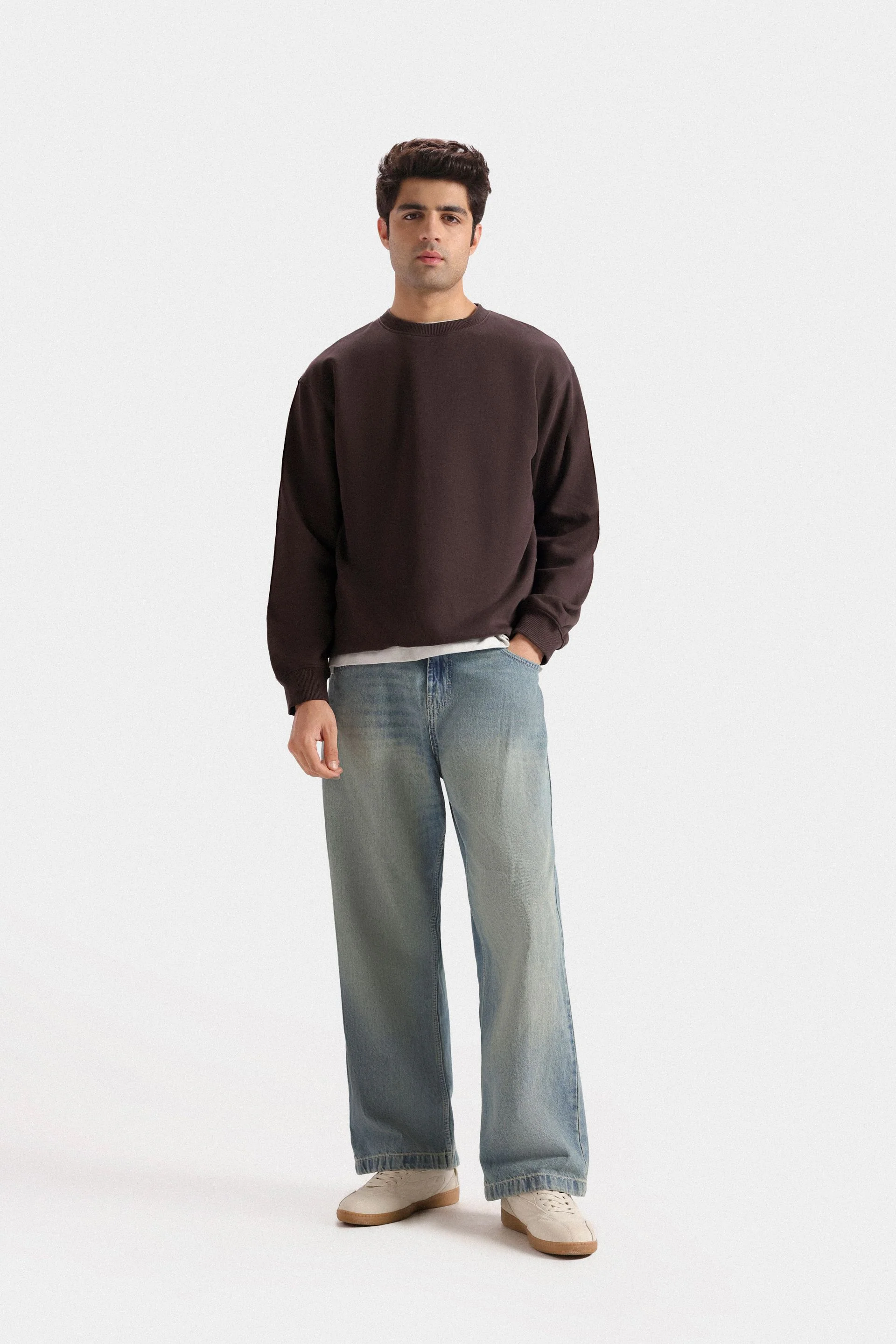 Basic Crew Neck Sweatshirt