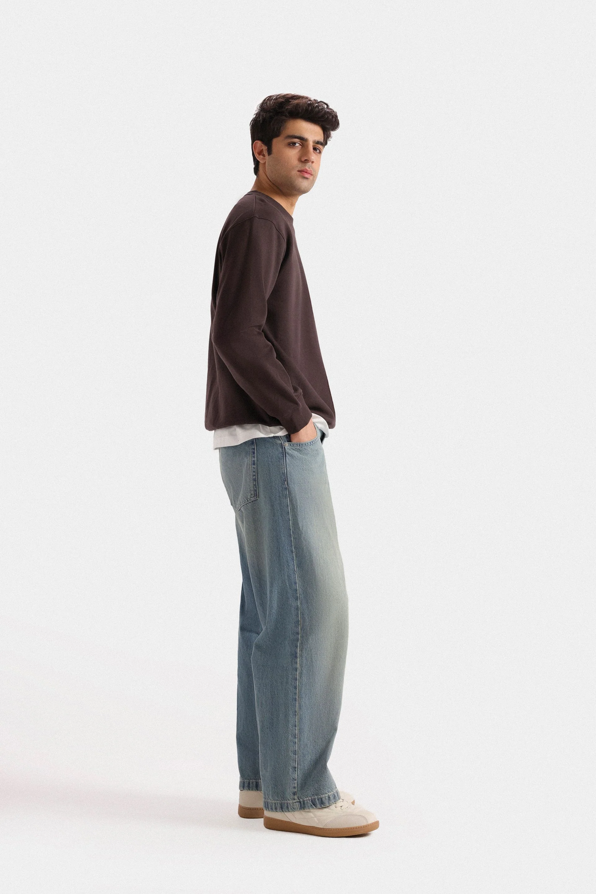 Basic Crew Neck Sweatshirt