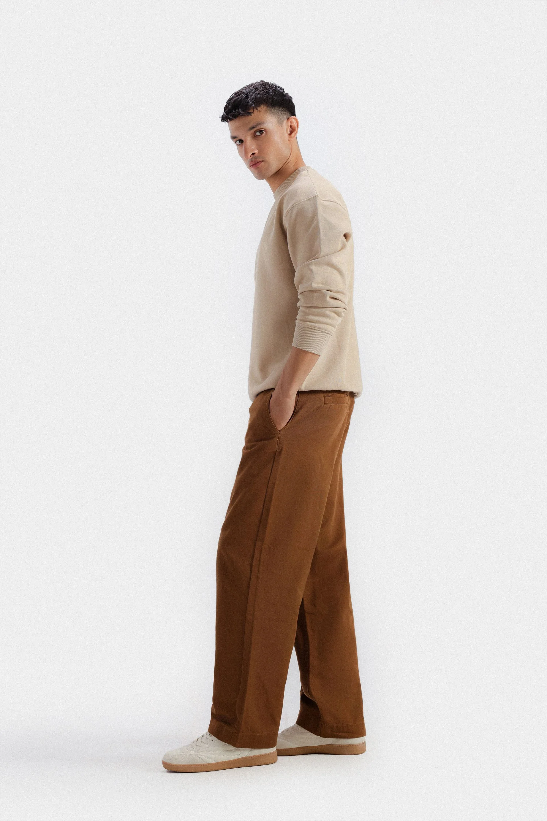 Basic Crew Neck Sweatshirt