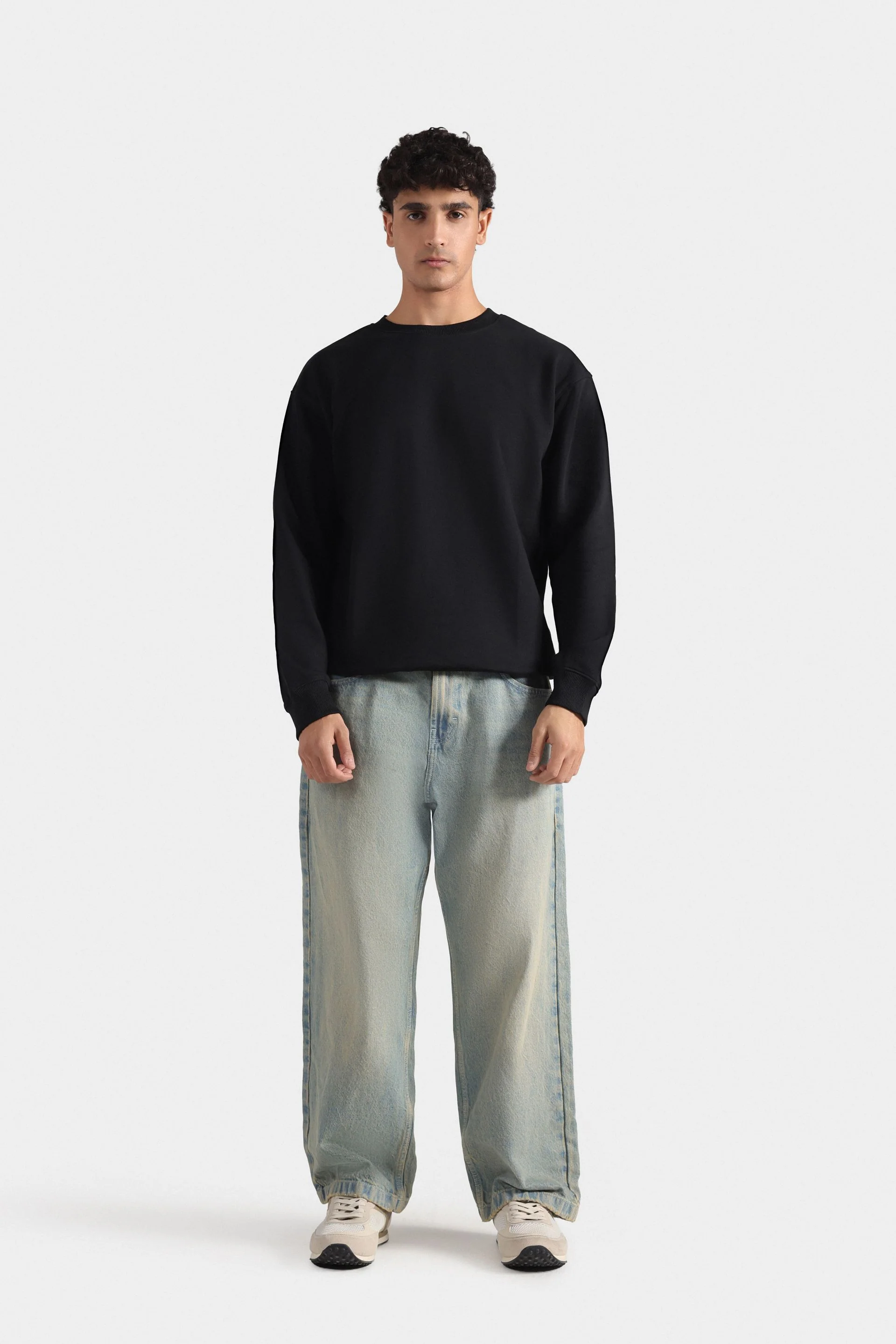 Basic Crew Neck Sweatshirt