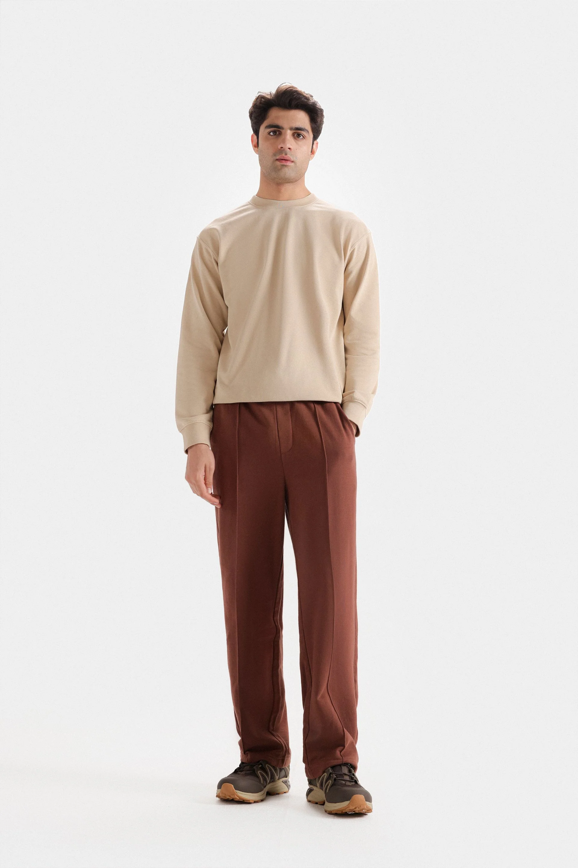 Basic Crew Neck Sweatshirt