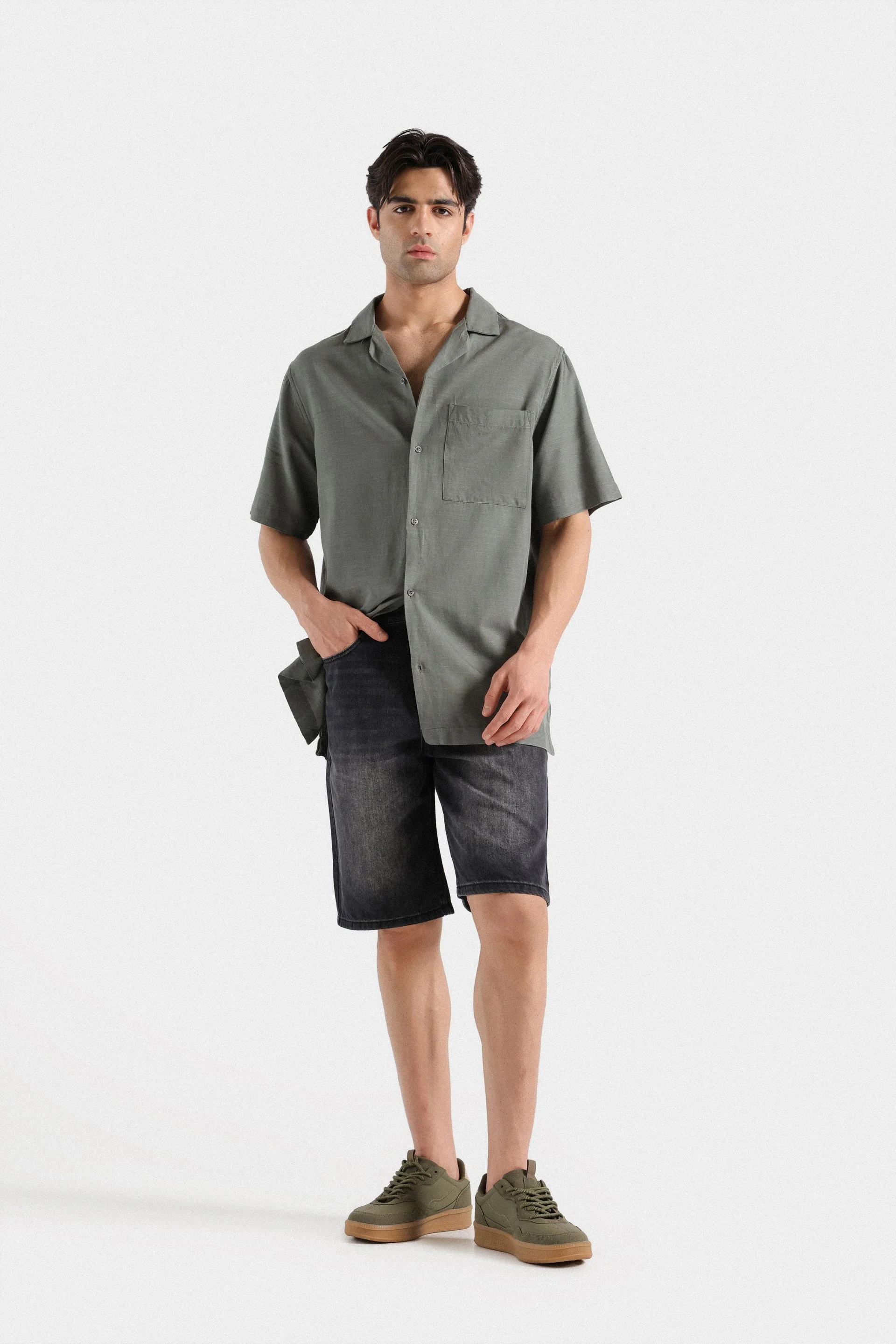 Basic Denim Shorts