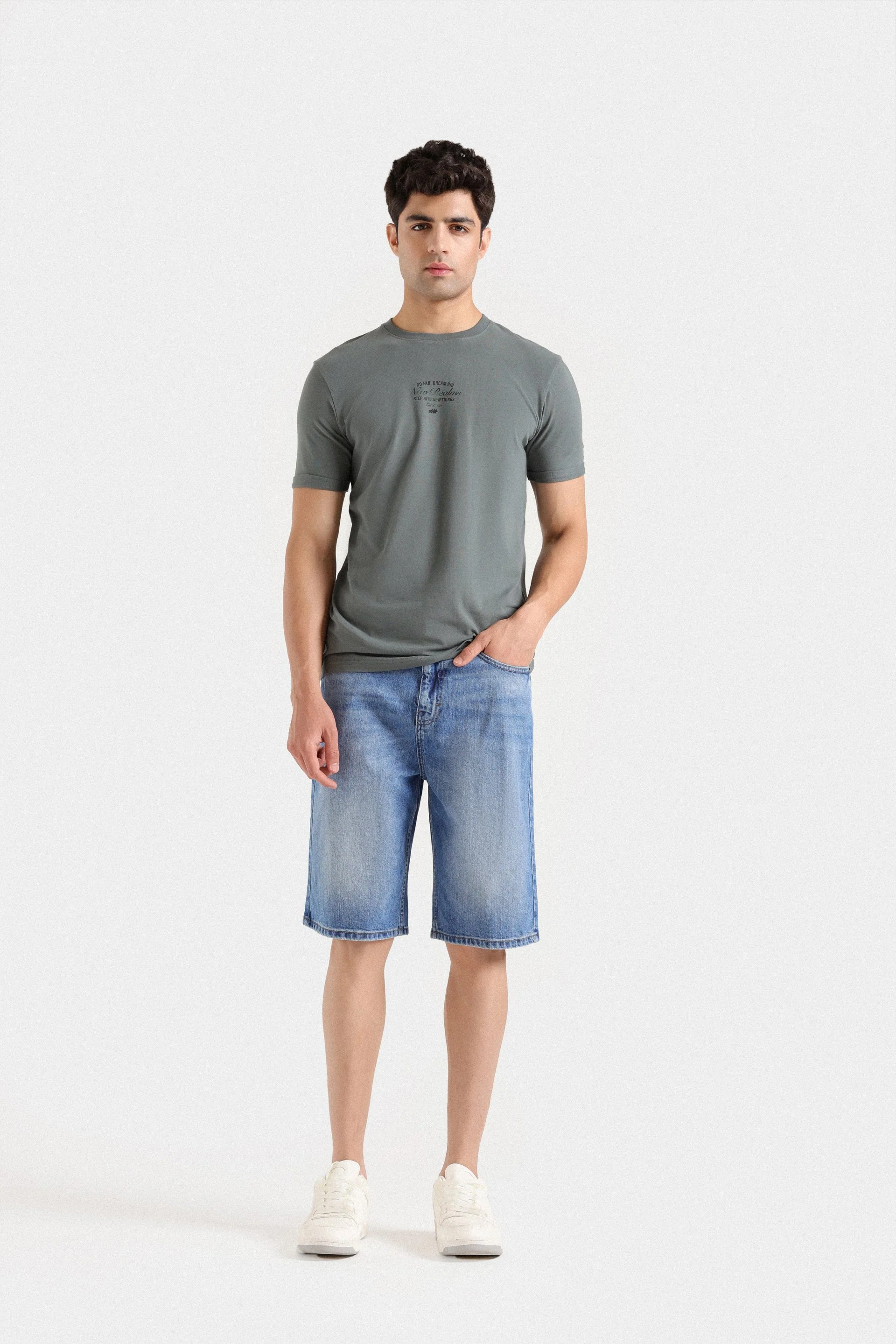 Basic Denim Shorts