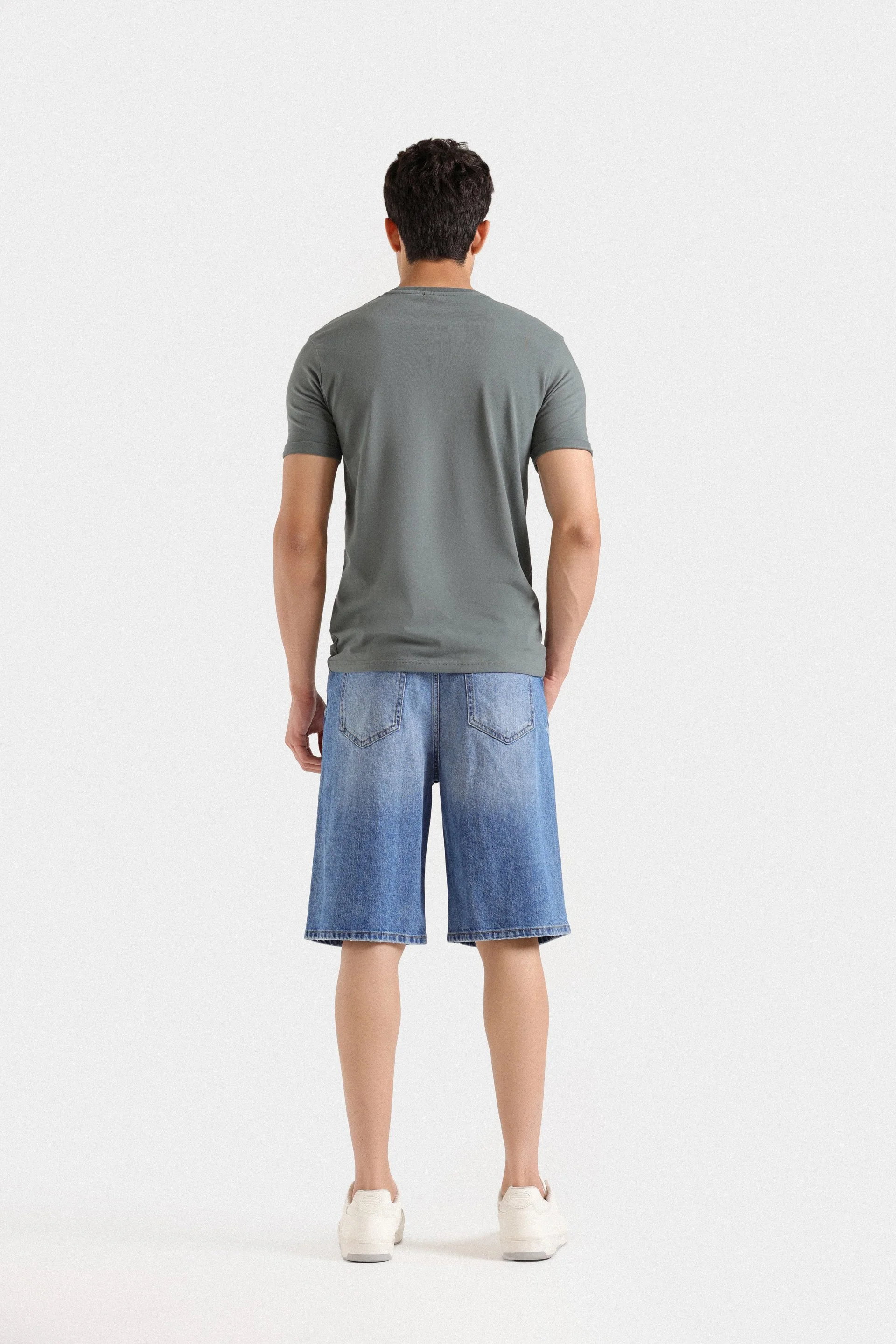 Basic Denim Shorts 4 Basic Denim Shorts