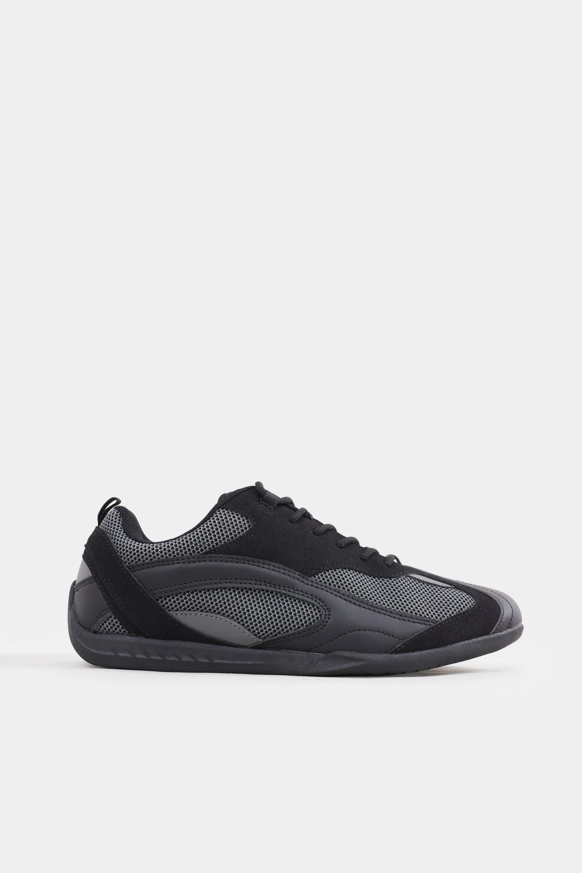 Multi-Piece Mesh Sneakers