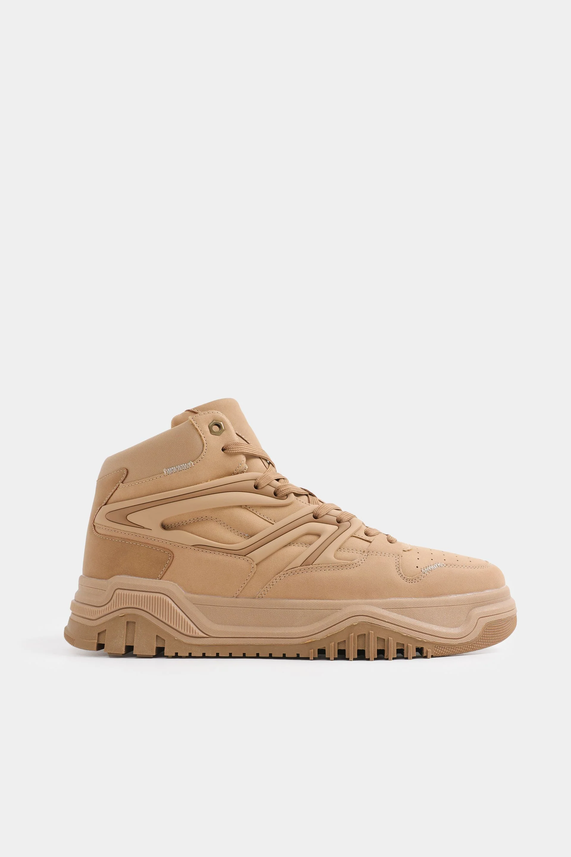 High-Top Chunky Sneakers