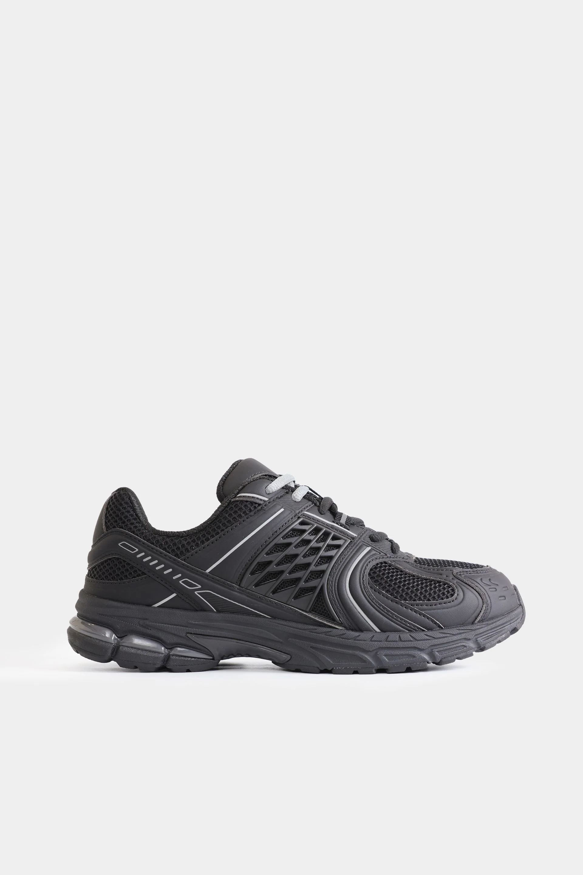 Multi-Piece Mesh Sneakers