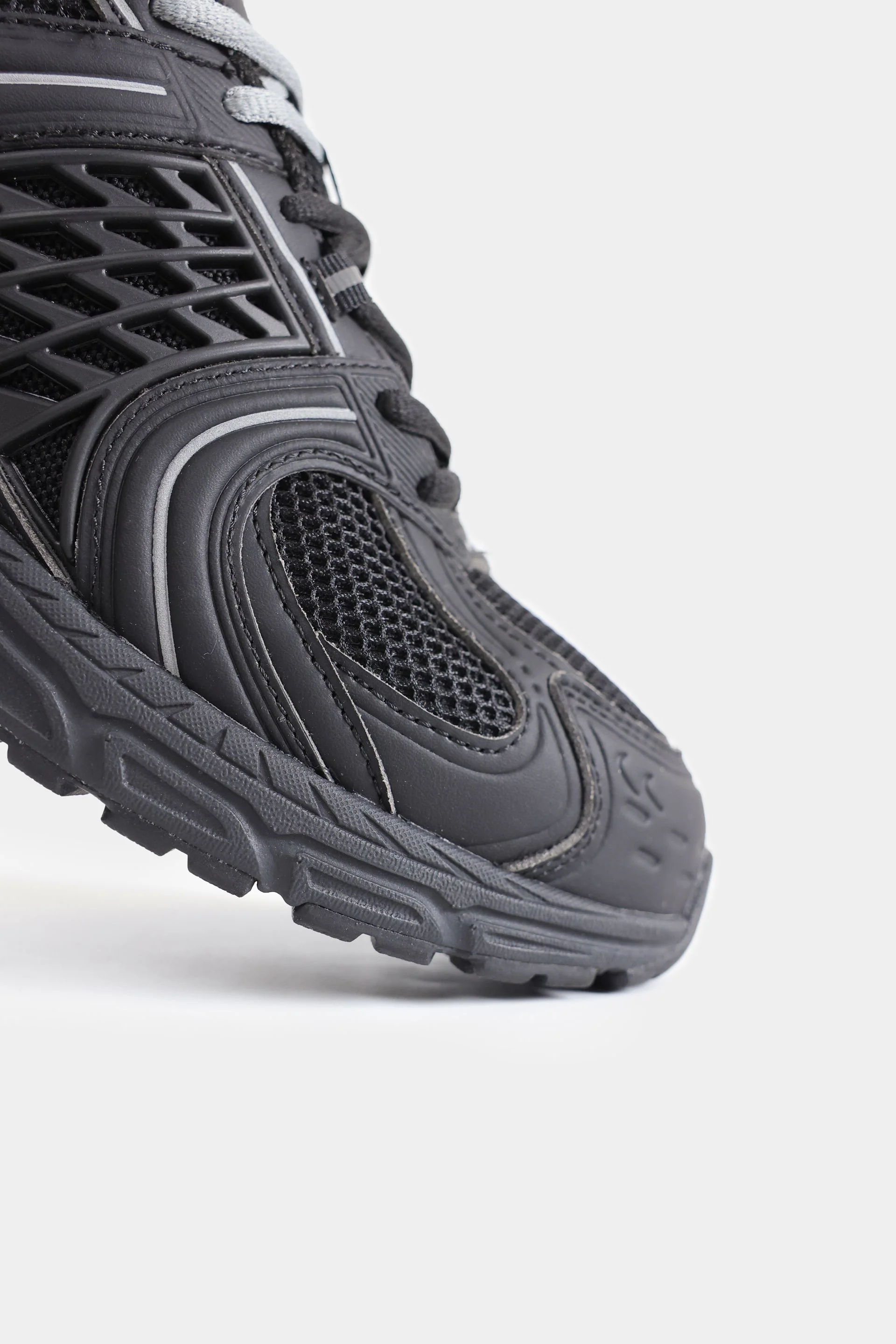 Multi-Piece Mesh Sneakers