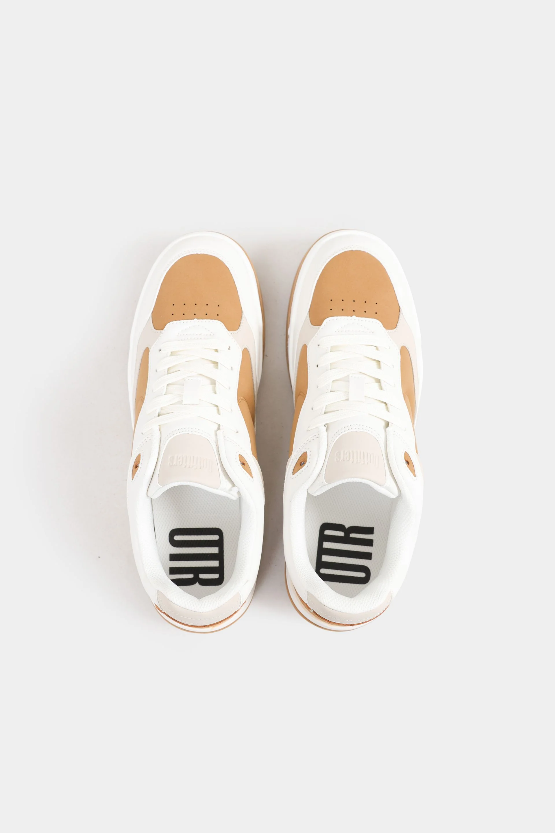 Multi-Piece Contrast Sneakers