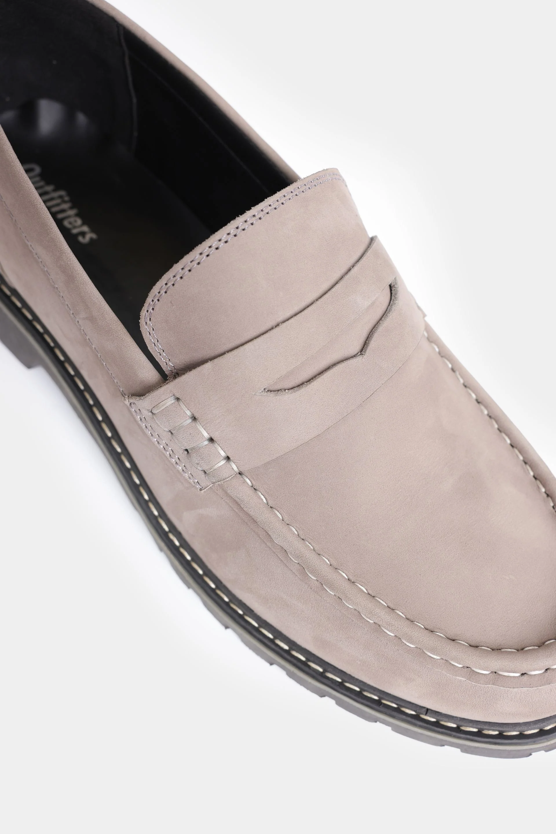 Chunky Suede Loafers