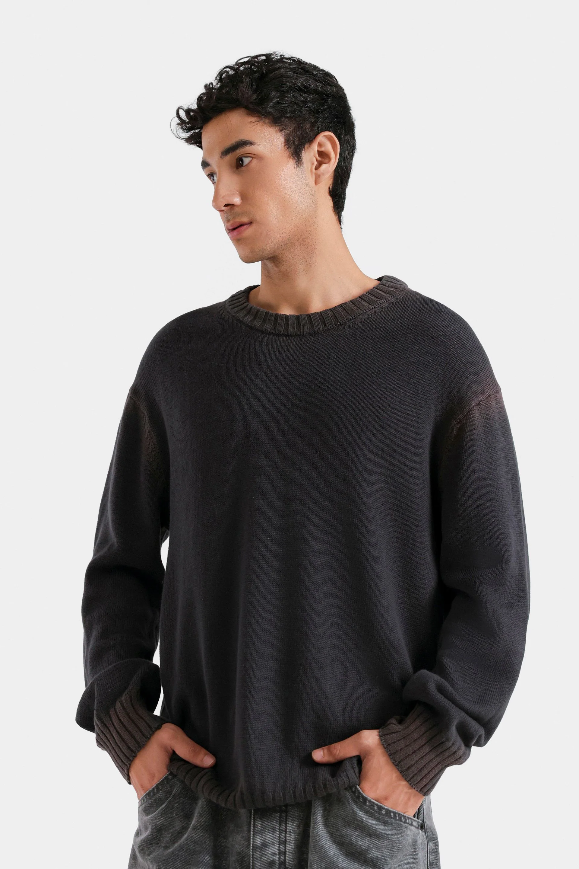 Washed-Out Sweater