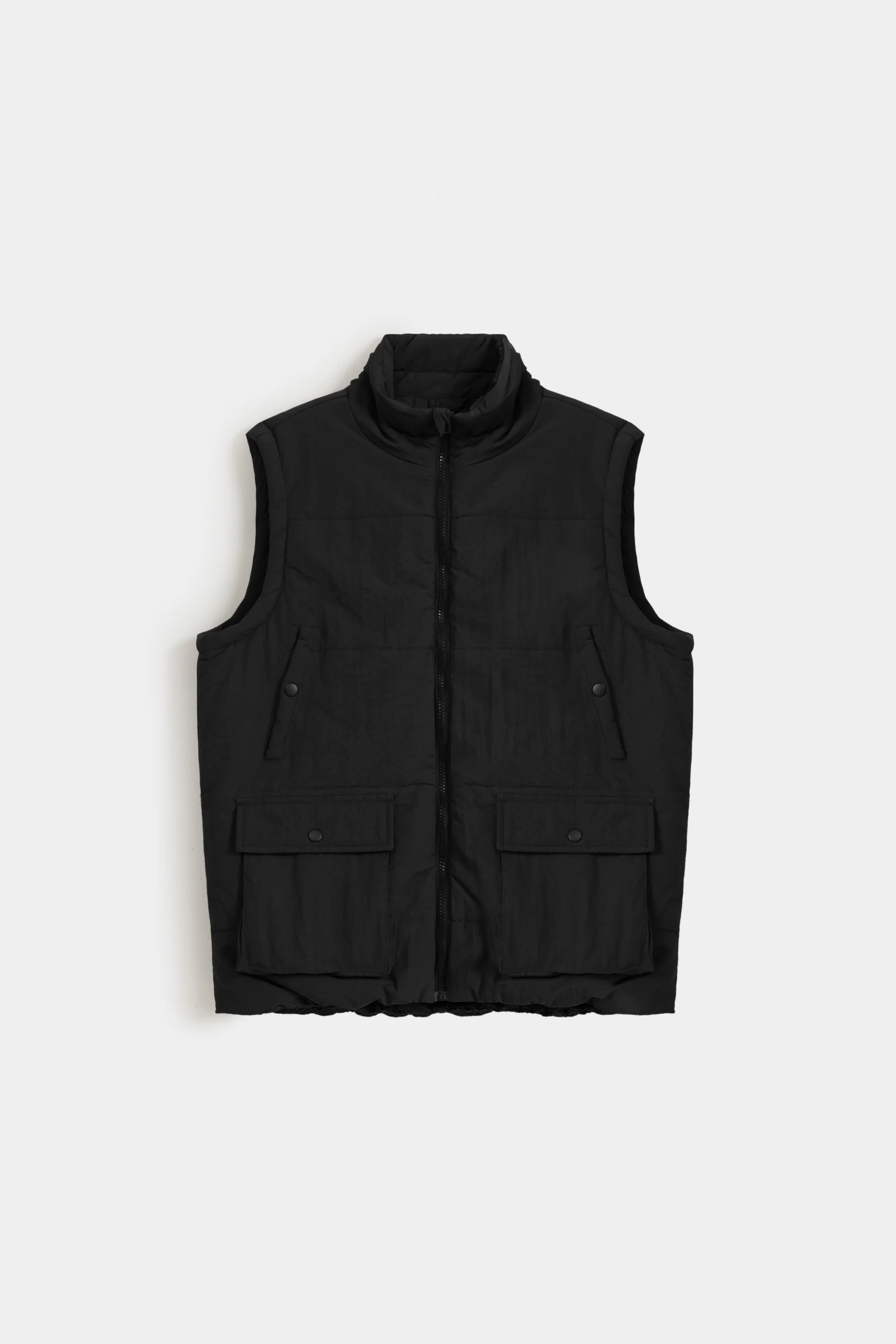 Basic Zip Up Gilet