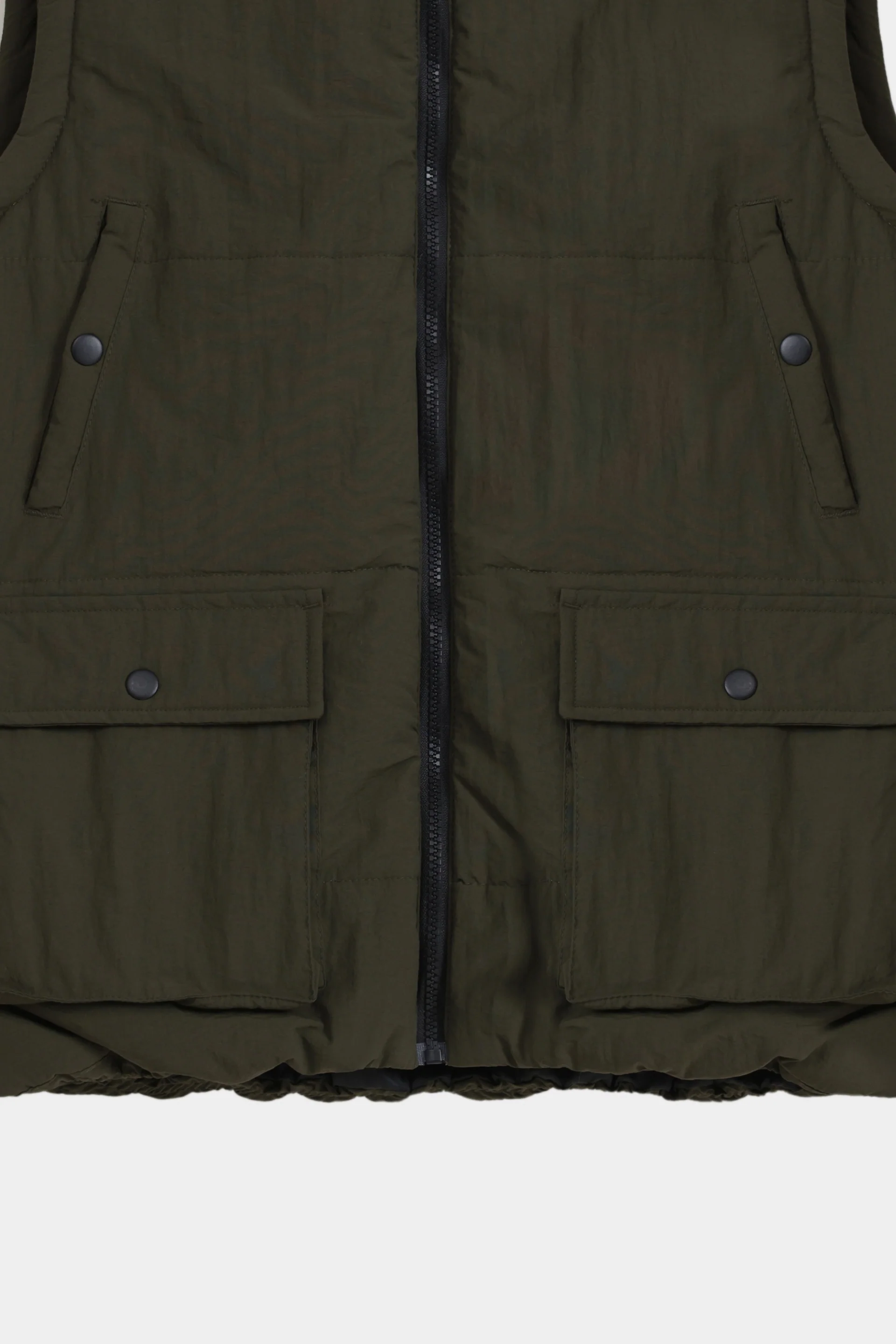 Basic Zip Up Gilet