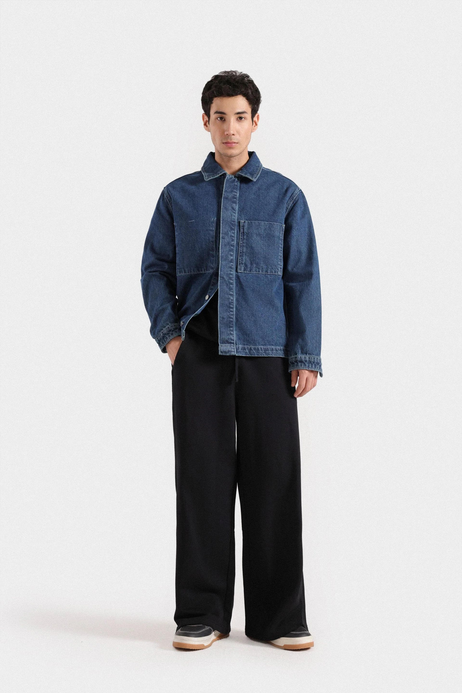 Home 8 Denim Over Shirt