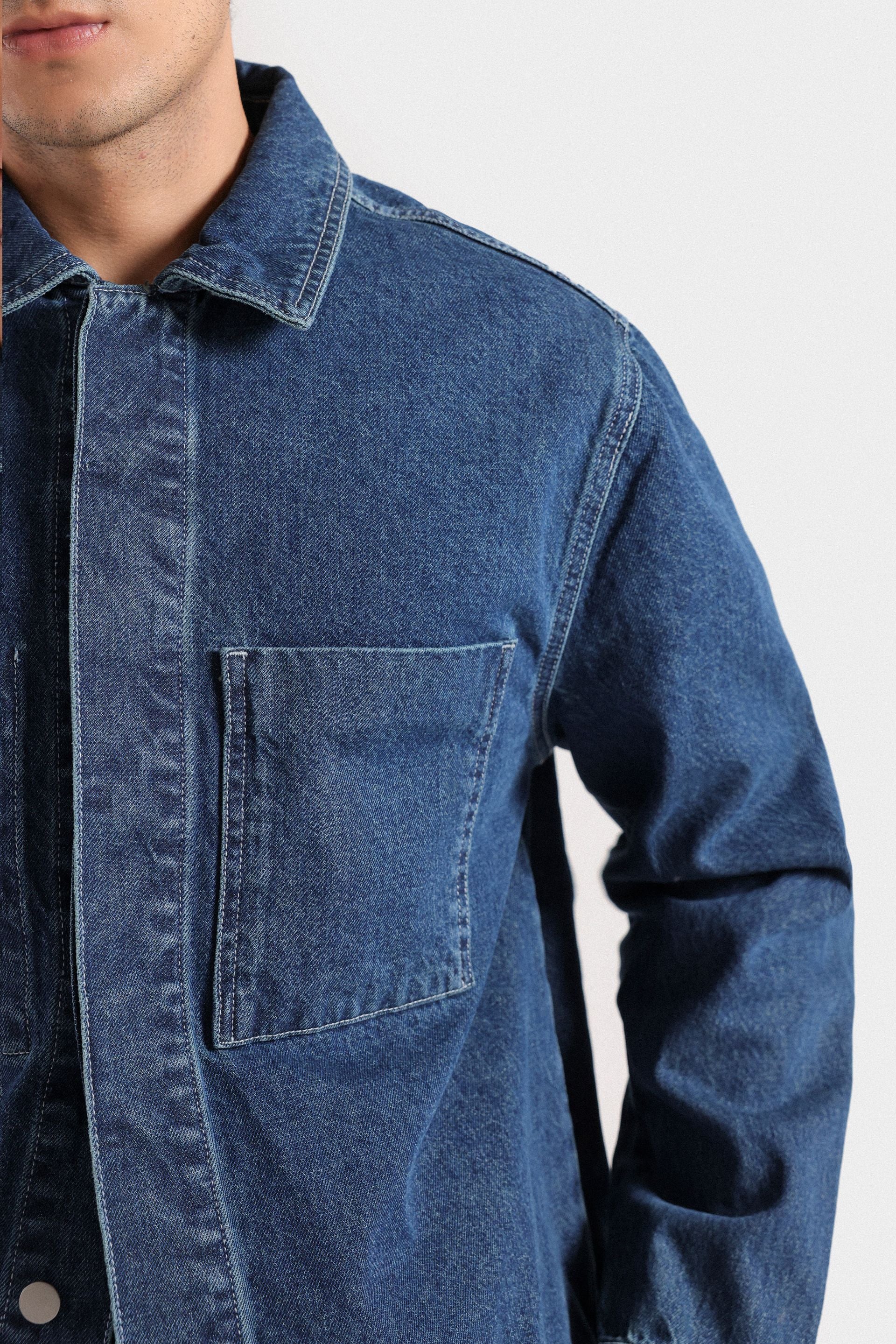 Denim Over Shirt 2 Denim Over Shirt