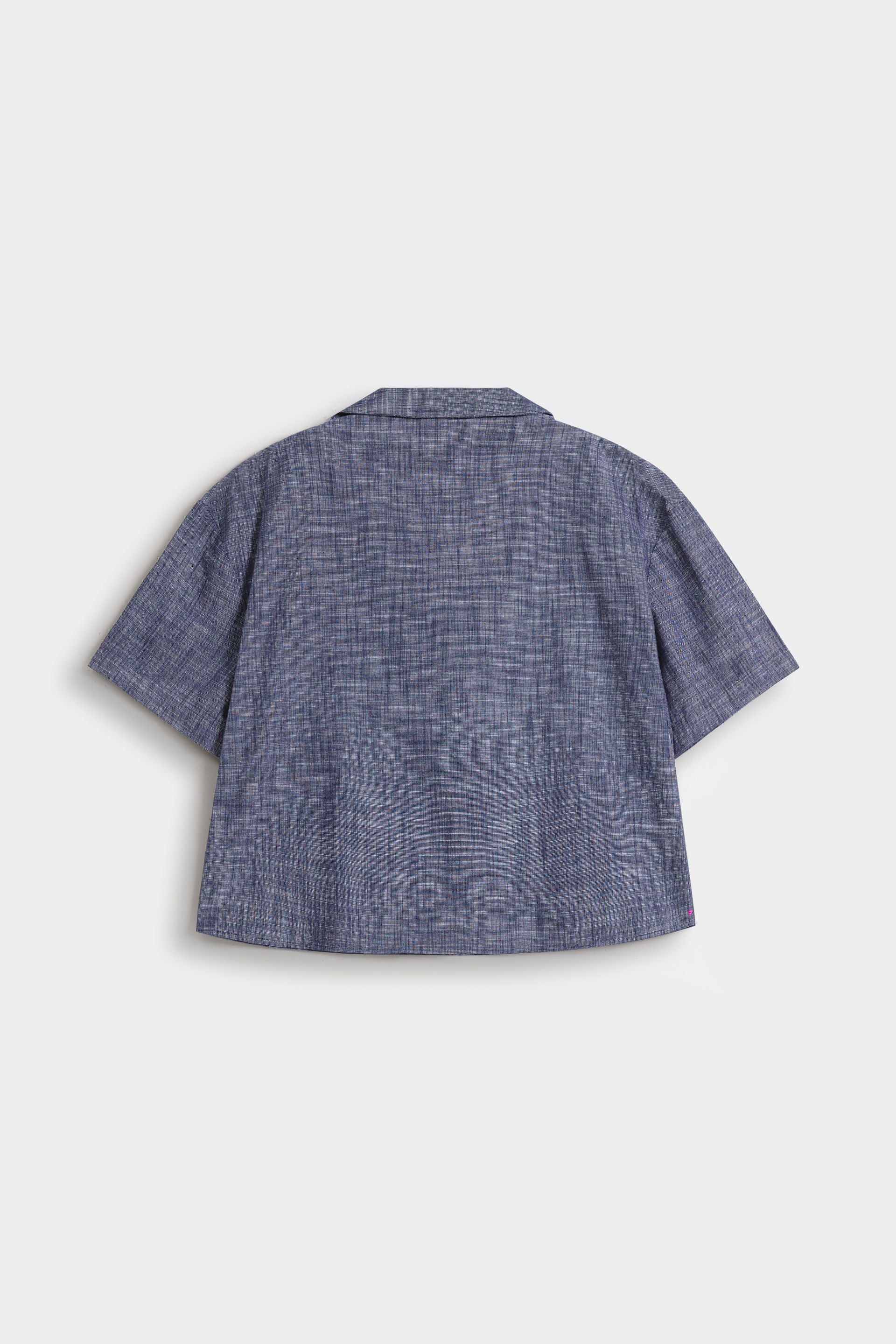 Basic Super Cropped Relaxed Shirt 7 Basic Super Cropped Relaxed Shirt