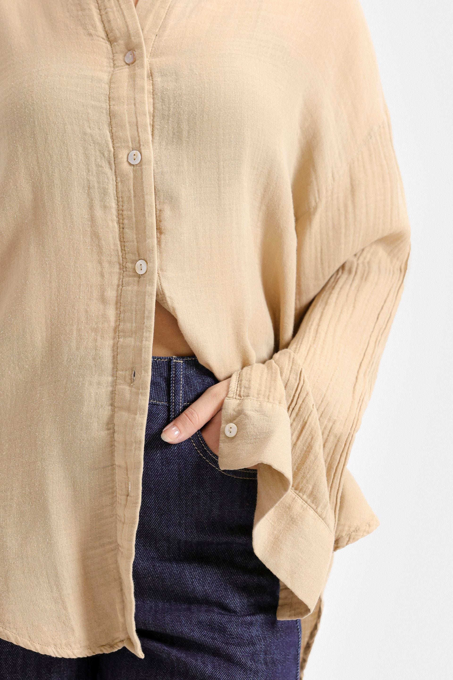Basic Shirt With Lace Detail