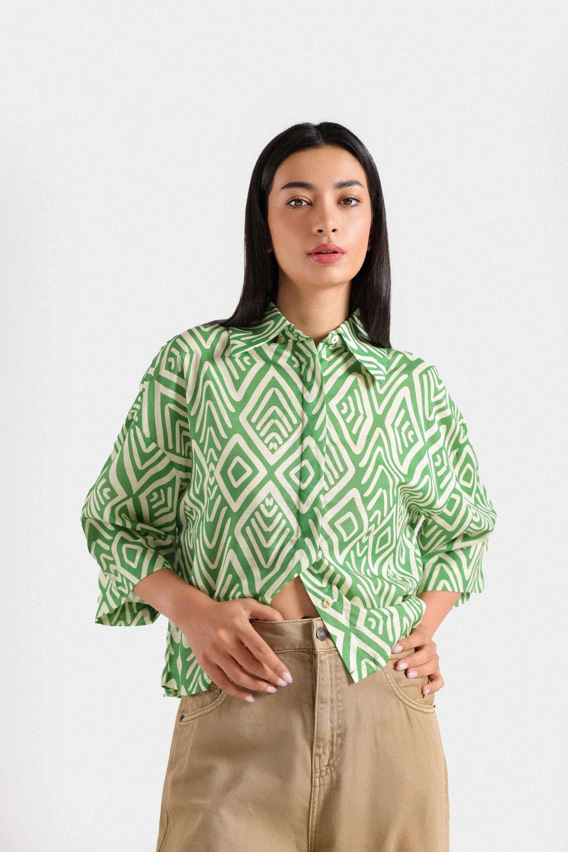 All-Over Printed Shirt